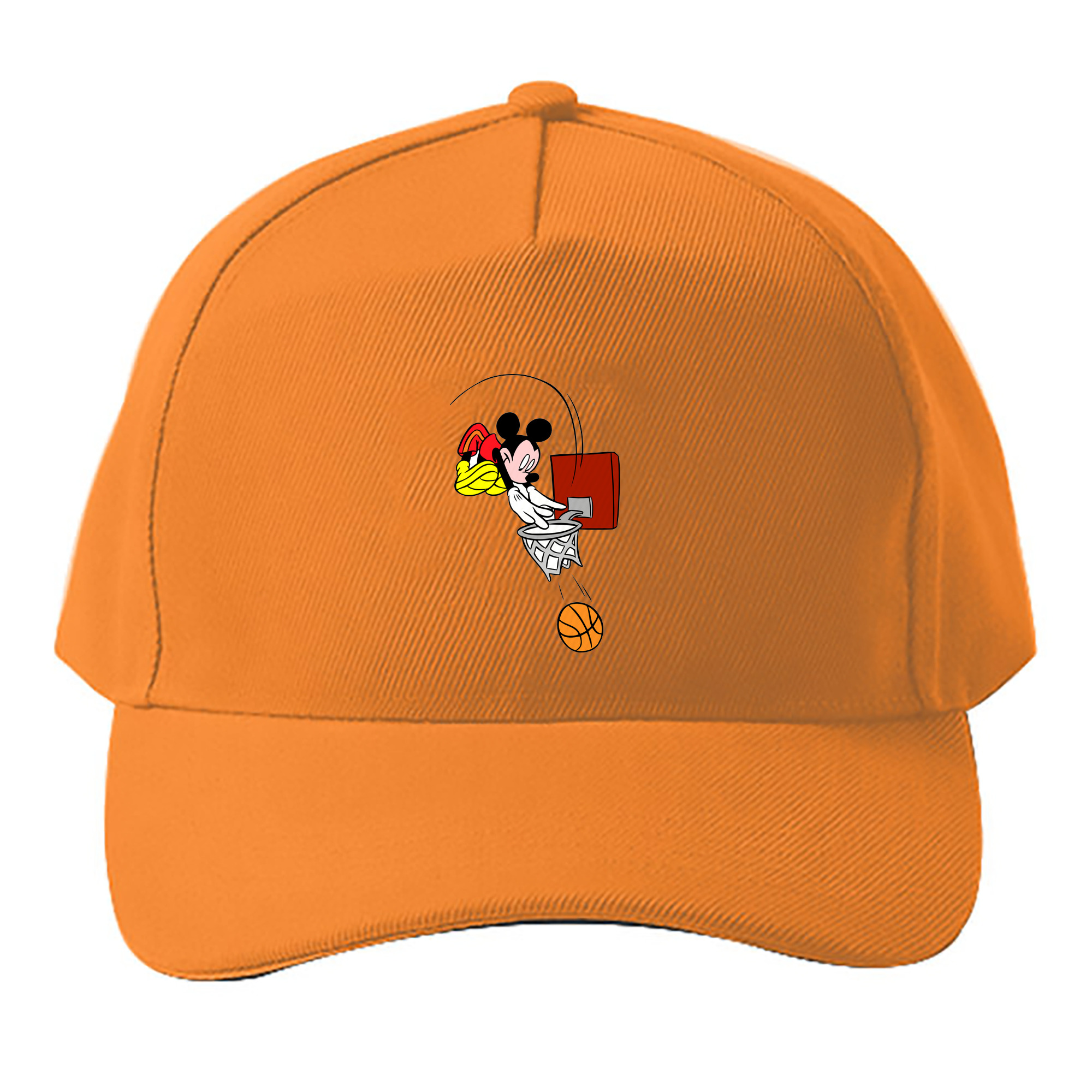 （画像用） ミッキーマウス Mickey Mouse ベースボールキャップ 綿100％ 男女兼用 帽子 スポーツ