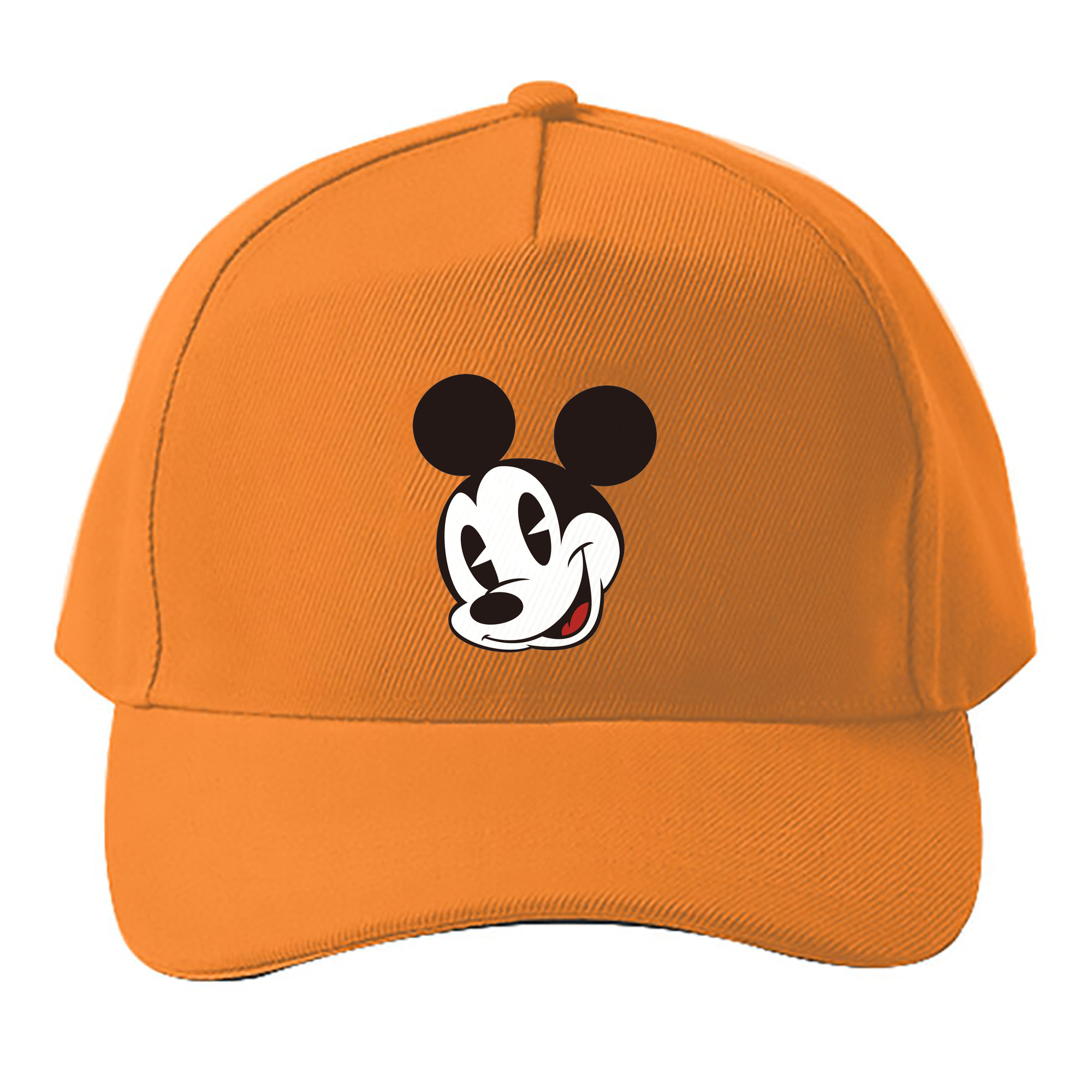 （画像用） ミッキーマウス Mickey Mouse ベースボールキャップ 綿100％ 男女兼用 帽子 スポーツ
