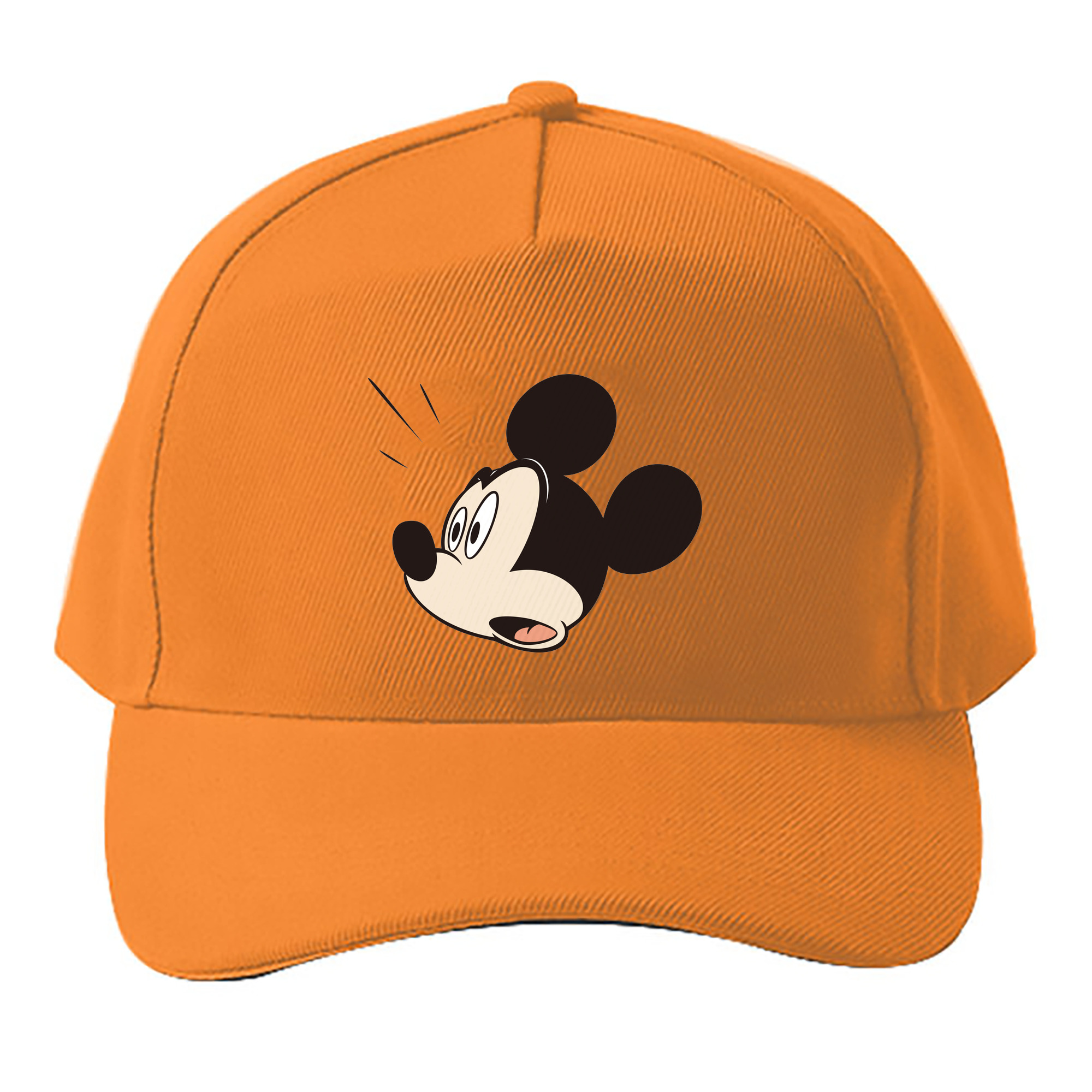 （画像用） ミッキーマウス Mickey Mouse ベースボールキャップ 綿100％ 男女兼用 帽子 スポーツ