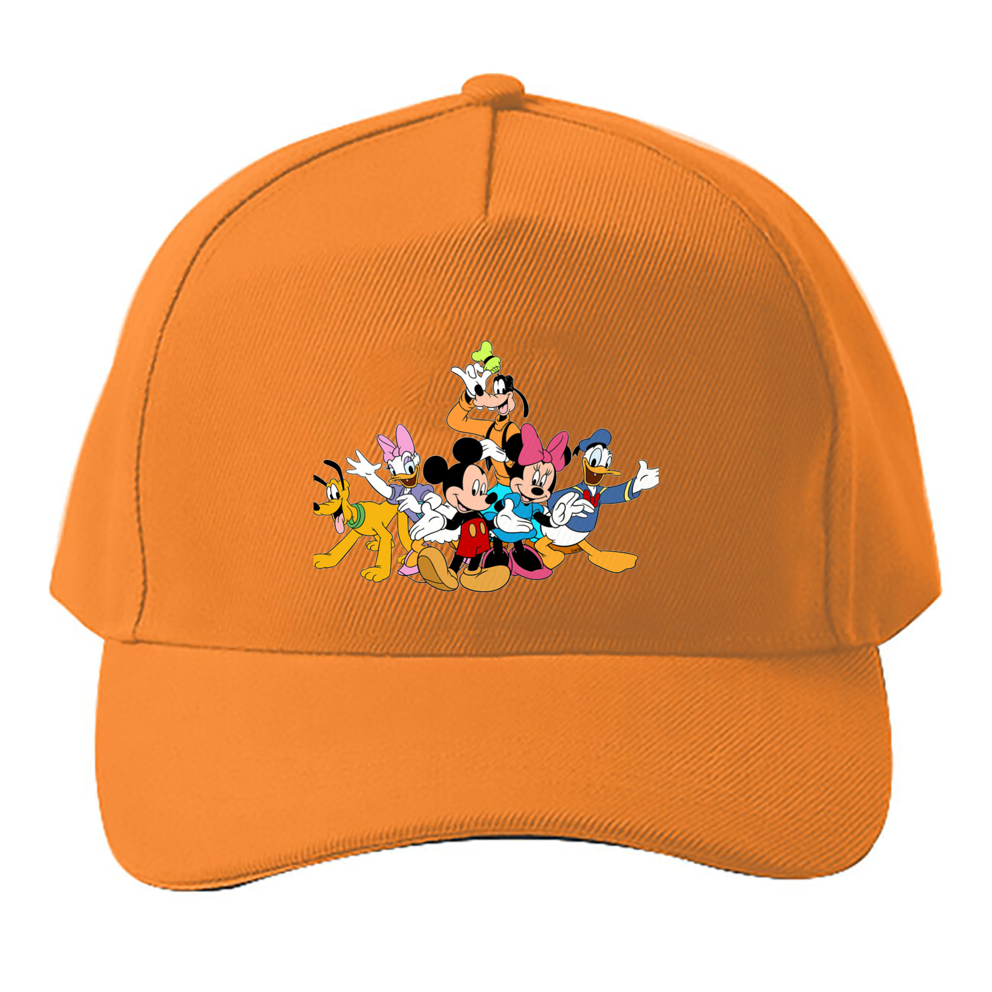 （画像用） ミッキーマウス Mickey Mouse ベースボールキャップ 綿100％ 男女兼用 帽子 スポーツ