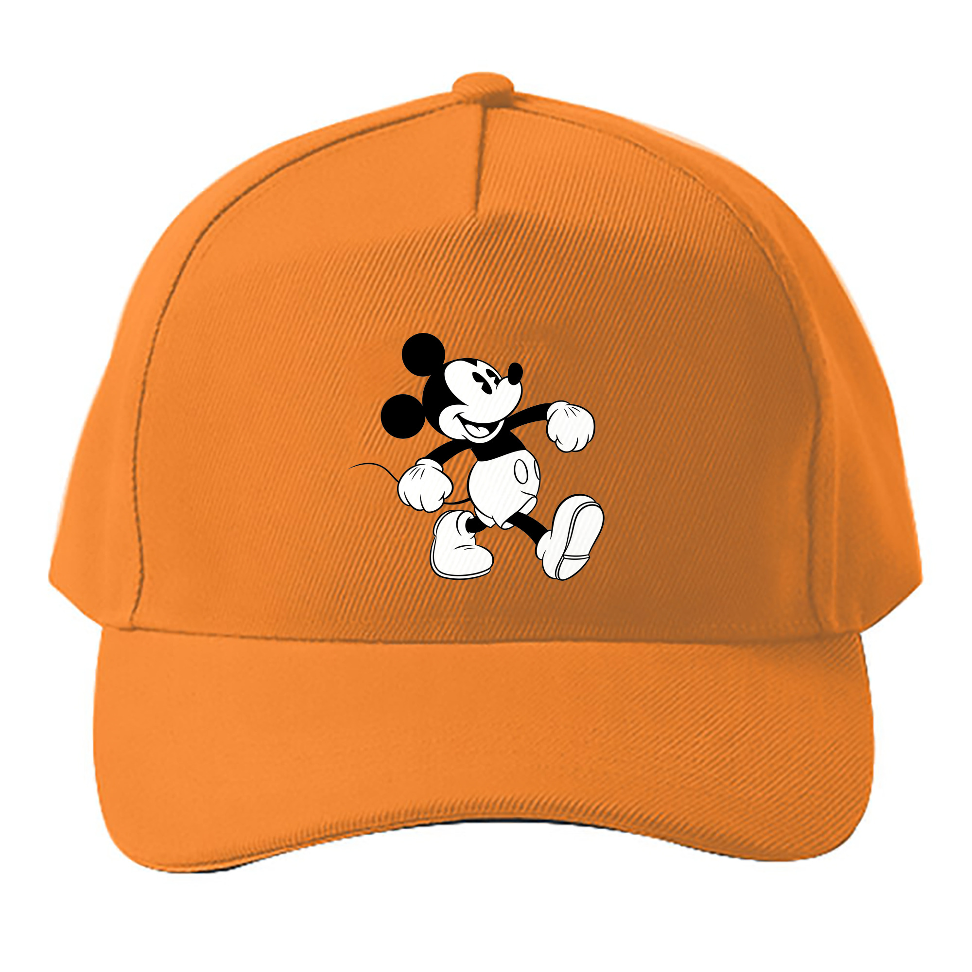 （画像用） ミッキーマウス Mickey Mouse ベースボールキャップ 綿100％ 男女兼用 帽子 スポーツ