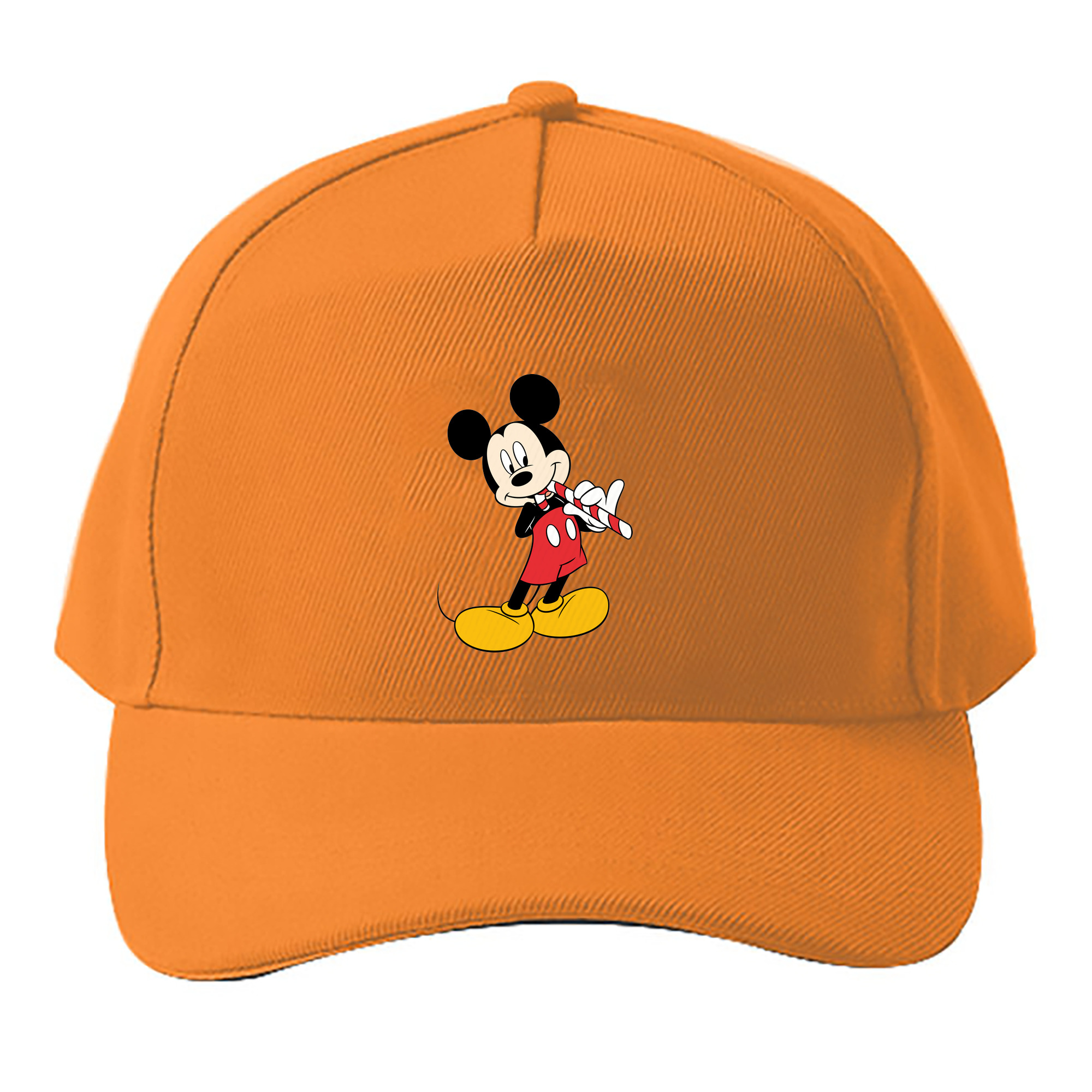 （画像用） ミッキーマウス Mickey Mouse ベースボールキャップ 綿100％ 男女兼用 帽子 スポーツ