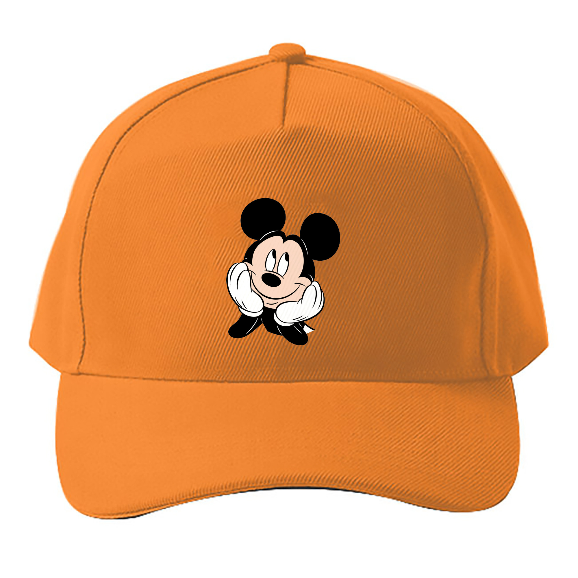 （画像用） ミッキーマウス Mickey Mouse ベースボールキャップ 綿100％ 男女兼用 帽子 スポーツ