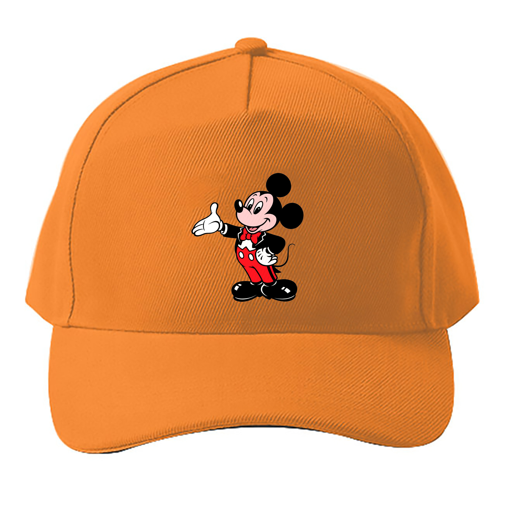 （画像用） ミッキーマウス Mickey Mouse ベースボールキャップ 綿100％ 男女兼用 帽子 スポーツ