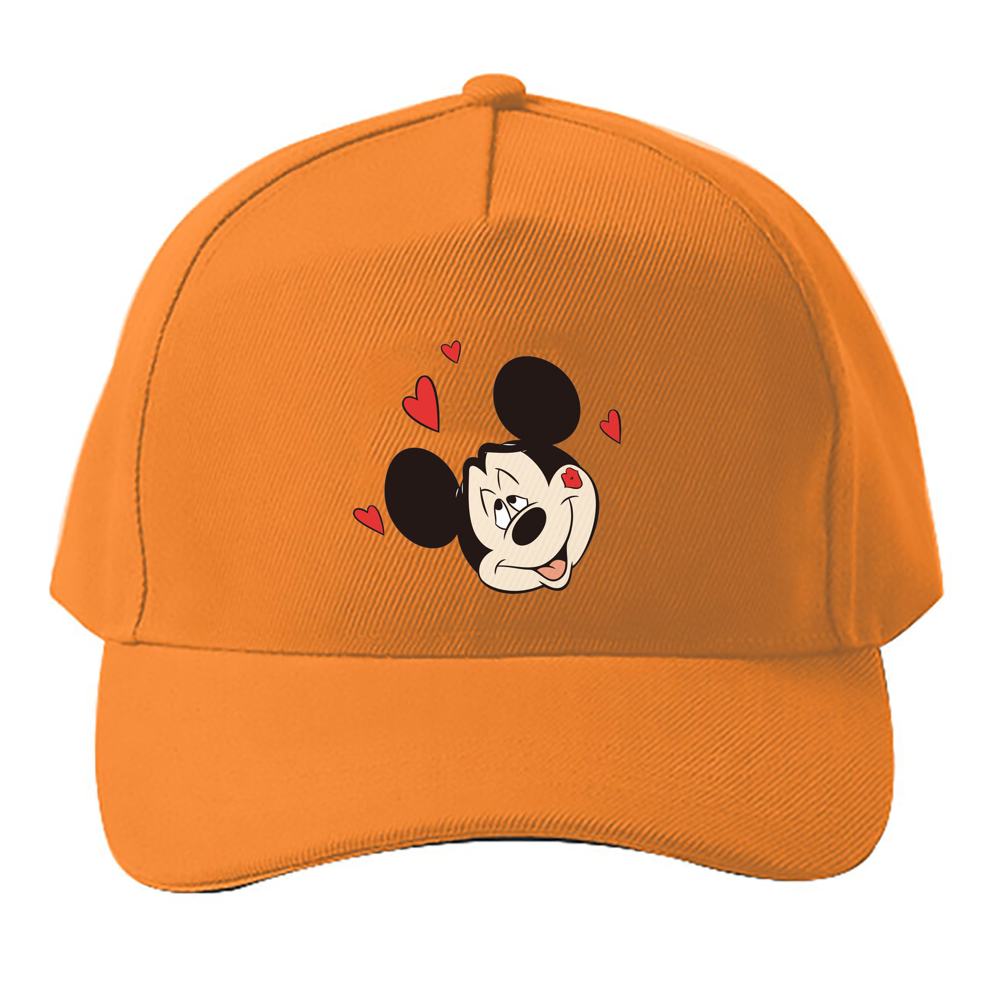 （画像用） ミッキーマウス Mickey Mouse ベースボールキャップ 綿100％ 男女兼用 帽子 スポーツ