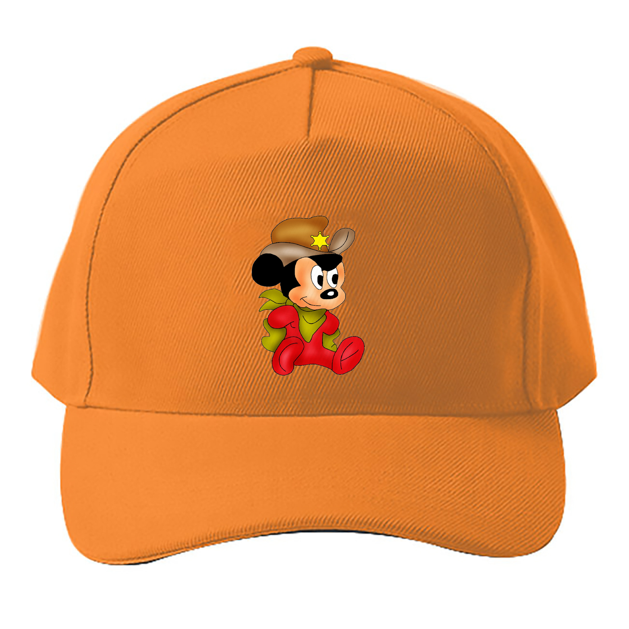 （画像用） ミッキーマウス Mickey Mouse ベースボールキャップ 綿100％ 男女兼用 帽子 スポーツ