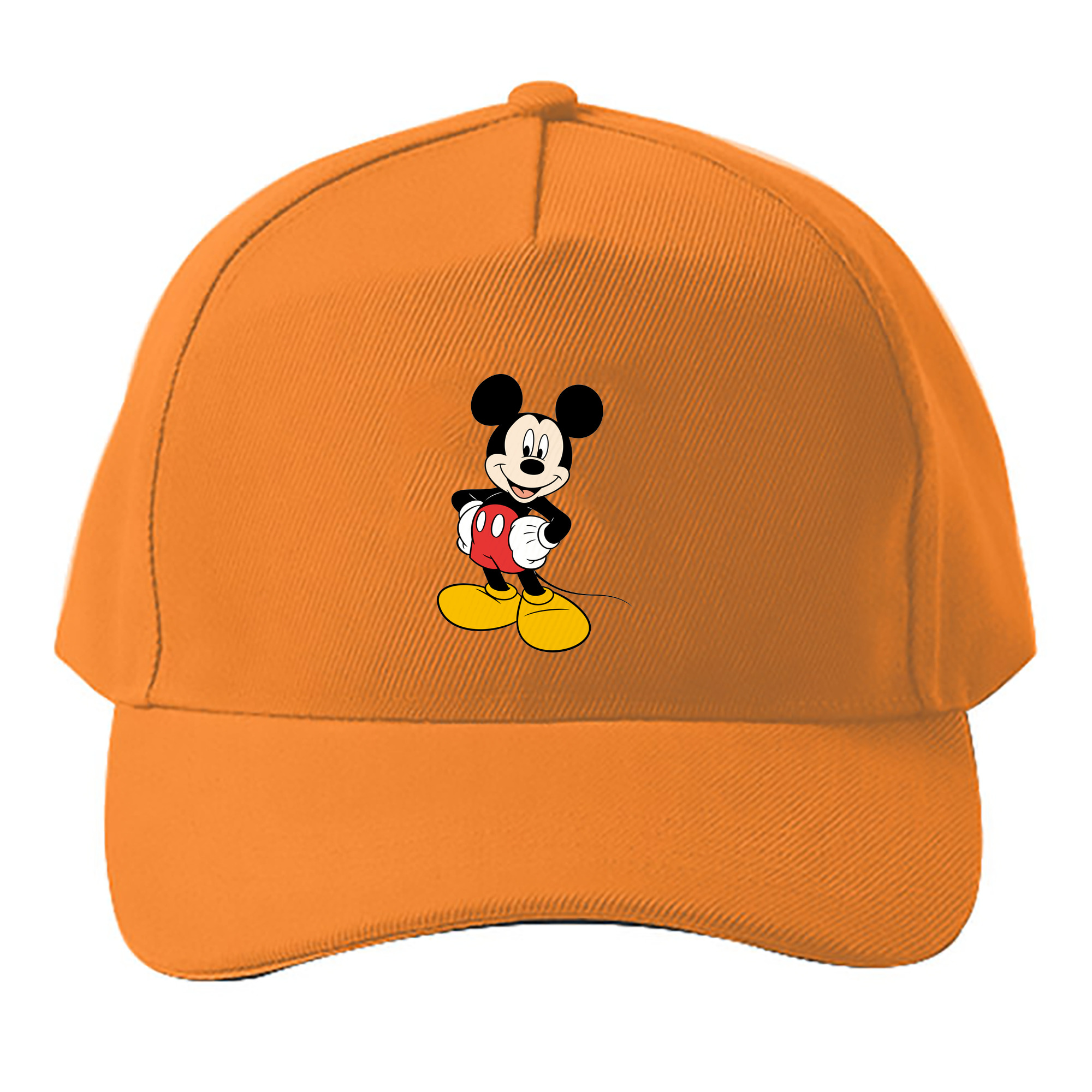 （画像用） ミッキーマウス Mickey Mouse ベースボールキャップ 綿100％ 男女兼用 帽子 スポーツ
