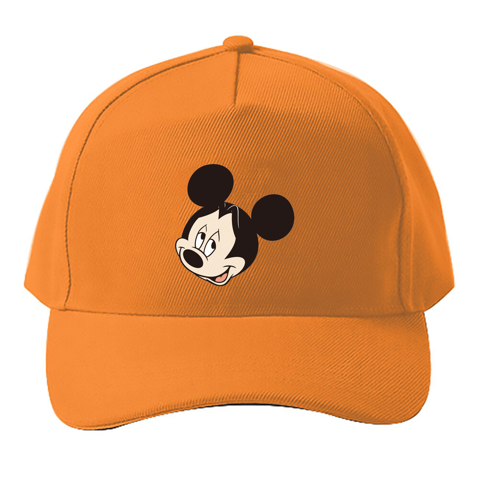 （画像用） ミッキーマウス Mickey Mouse ベースボールキャップ 綿100％ 男女兼用 帽子 スポーツ