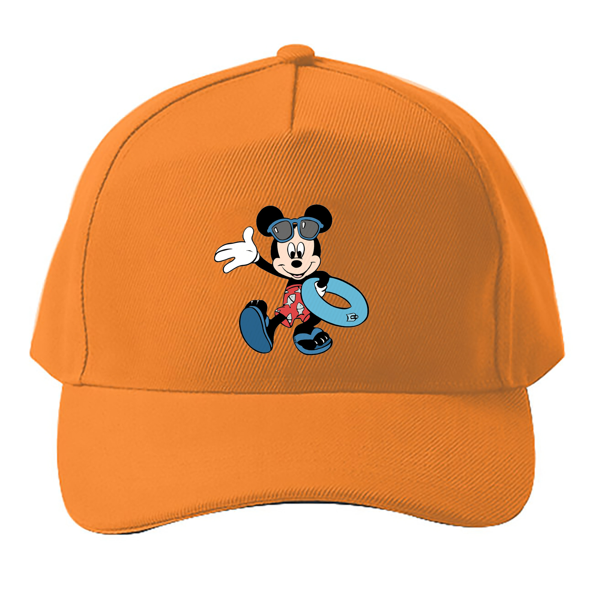 （画像用） ミッキーマウス Mickey Mouse ベースボールキャップ 綿100％ 男女兼用 帽子 スポーツ