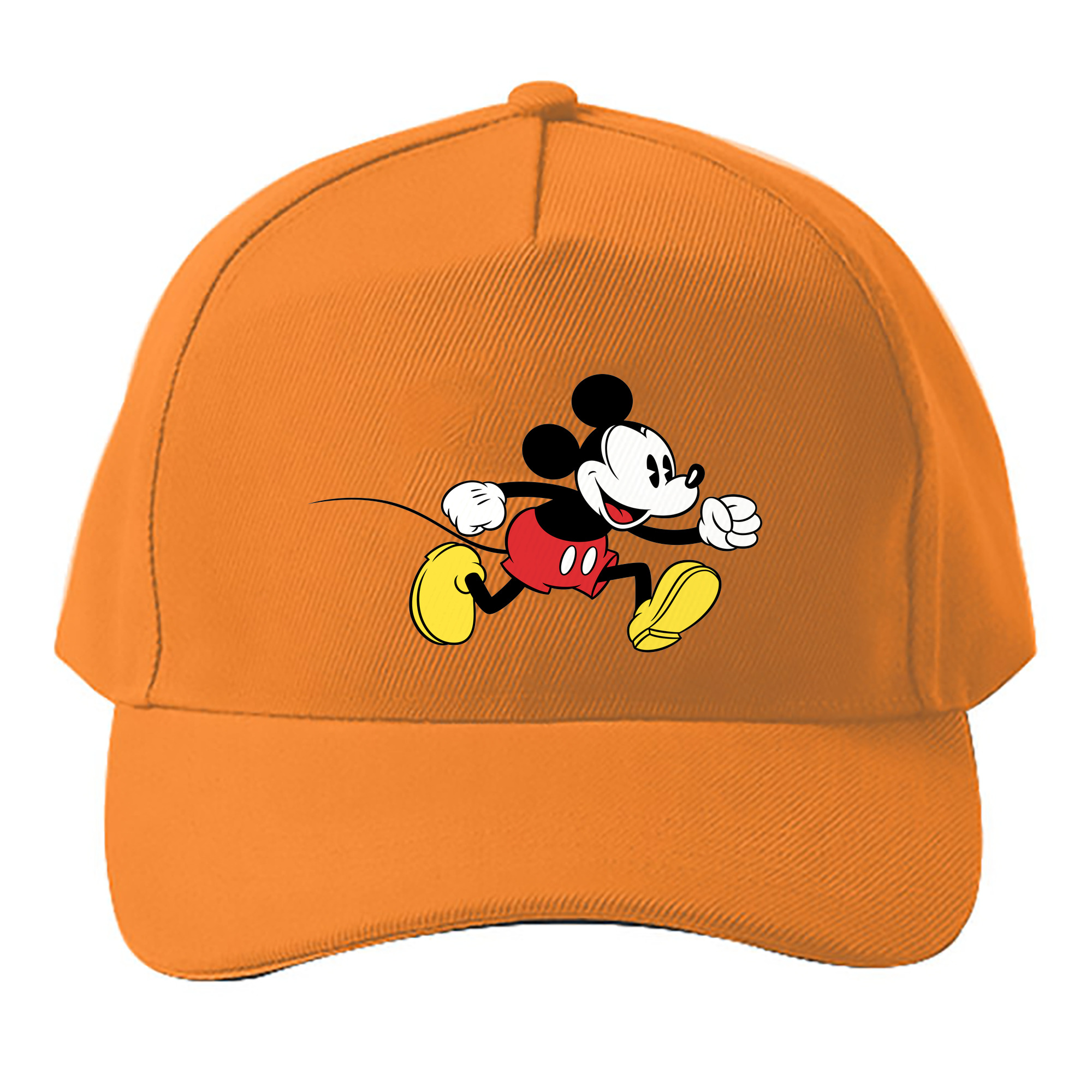 （画像用） ミッキーマウス Mickey Mouse ベースボールキャップ 綿100％ 男女兼用 帽子 スポーツ