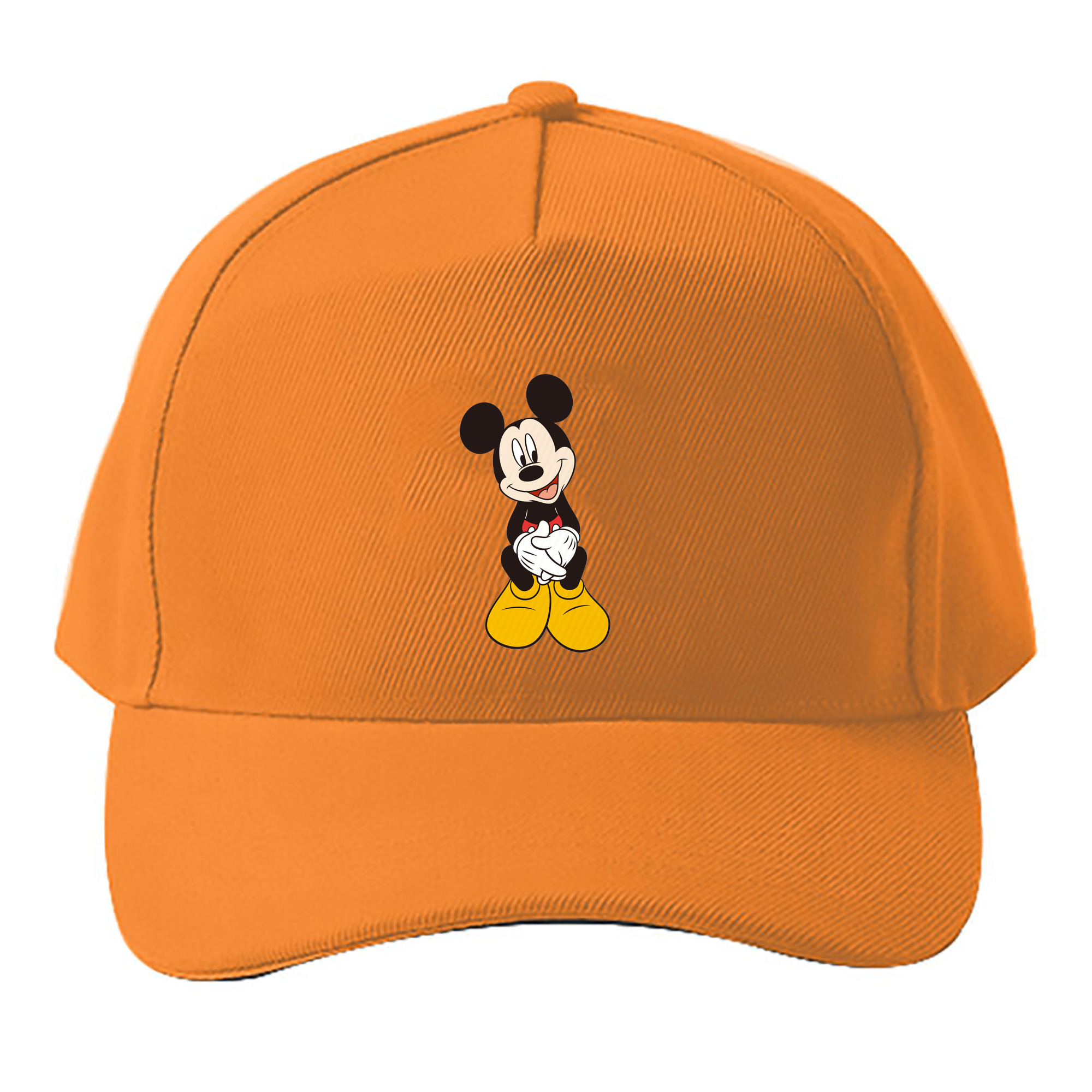 （画像用） ミッキーマウス Mickey Mouse ベースボールキャップ 綿100％ 男女兼用 帽子 スポーツ