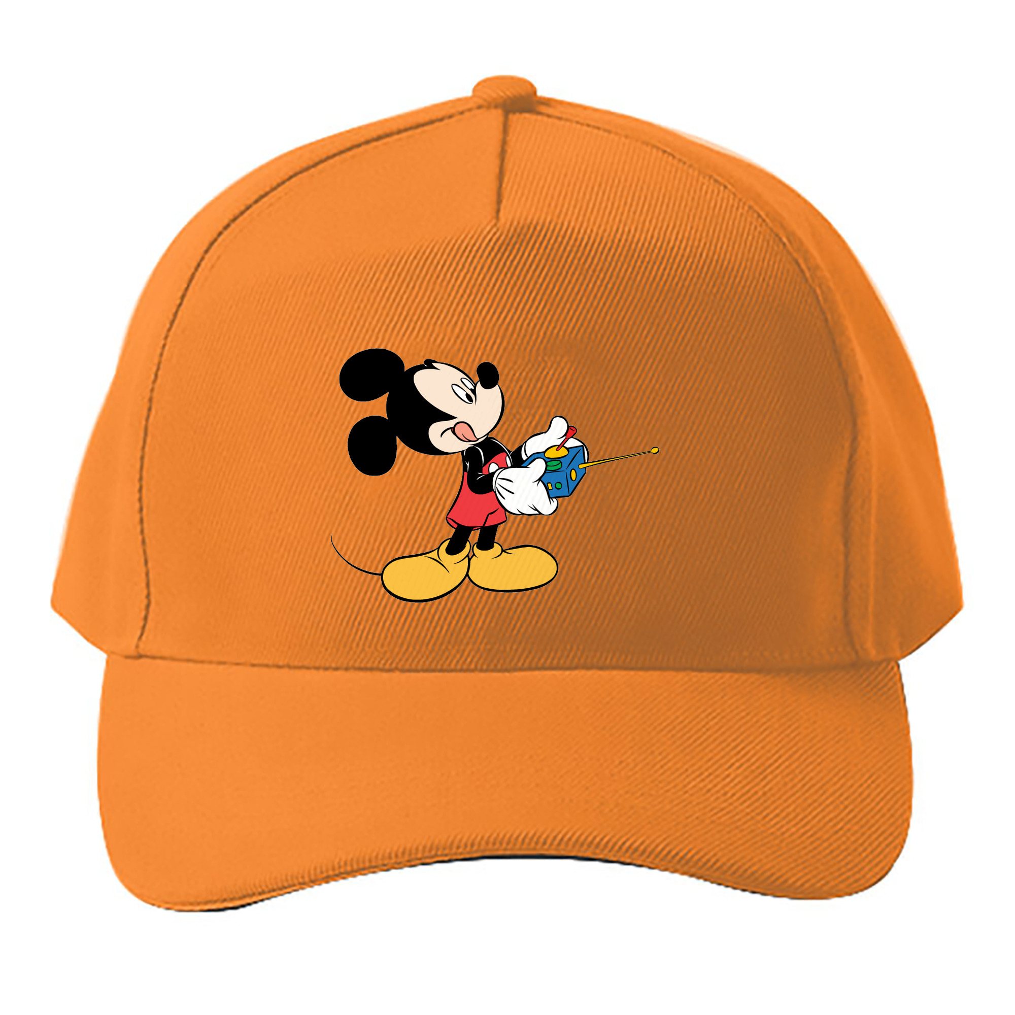 （画像用） ミッキーマウス Mickey Mouse ベースボールキャップ 綿100％ 男女兼用 帽子 スポーツ