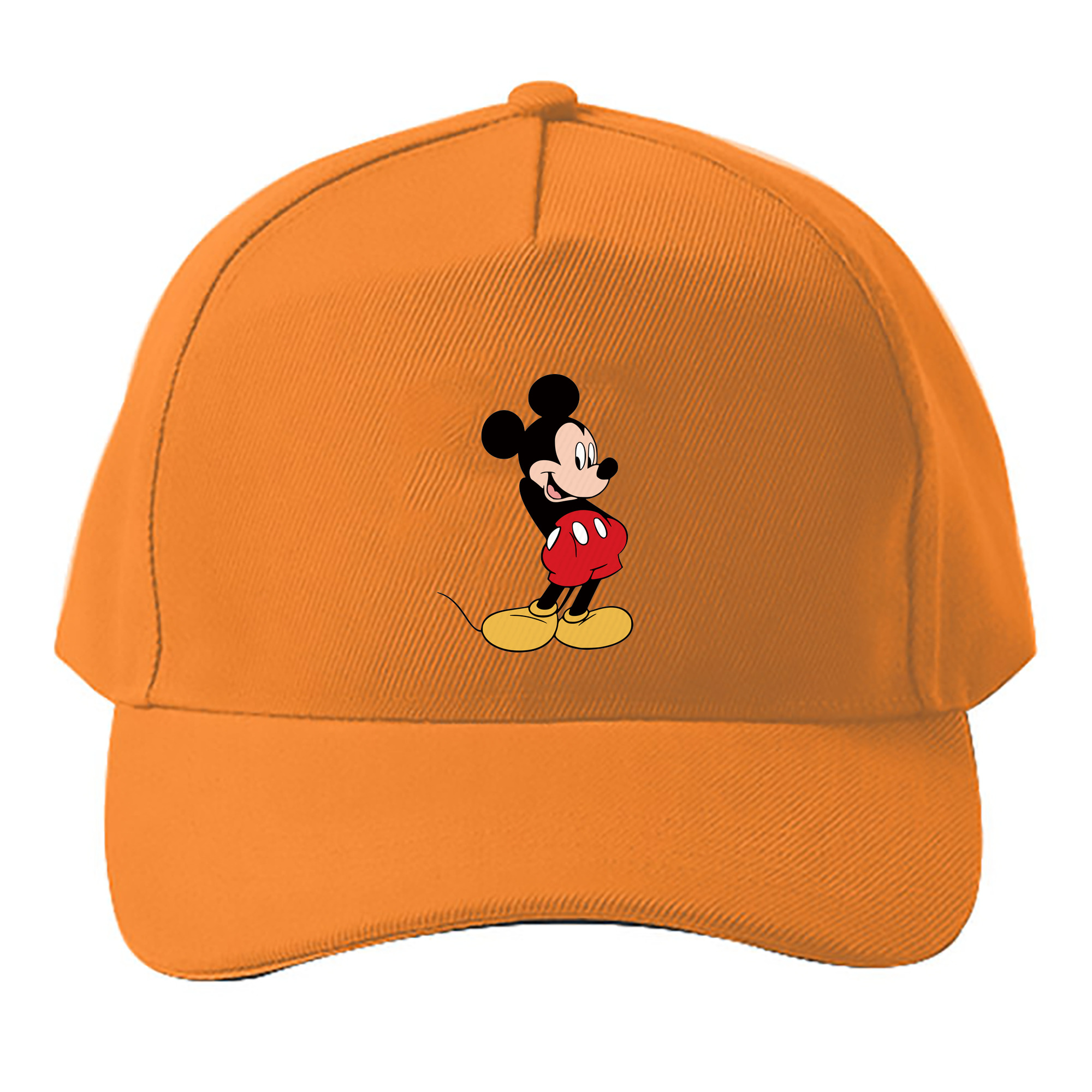 （画像用） ミッキーマウス Mickey Mouse ベースボールキャップ 綿100％ 男女兼用 帽子 スポーツ