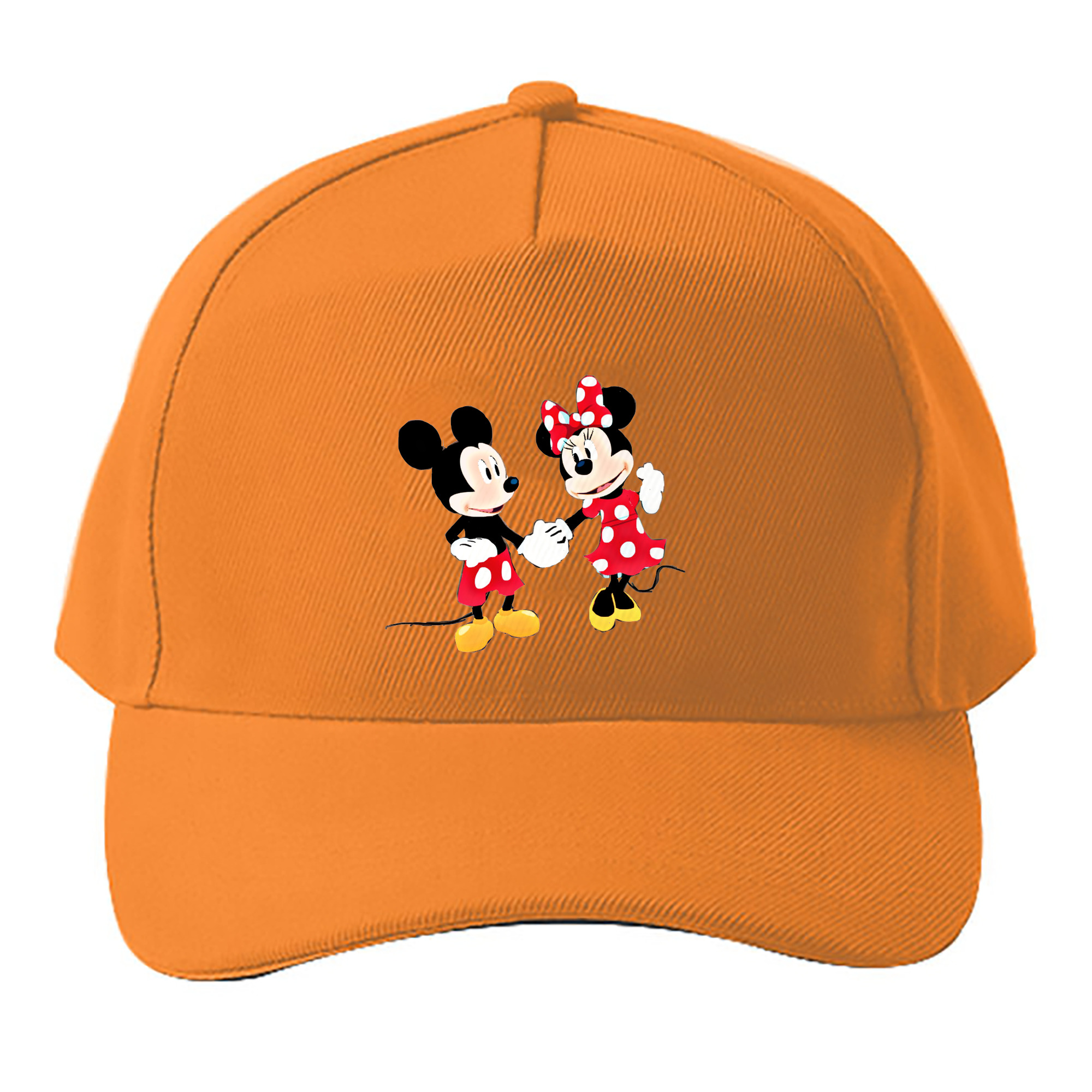 （画像用） ミッキーマウス Mickey Mouse ベースボールキャップ 綿100％ 男女兼用 帽子 スポーツ