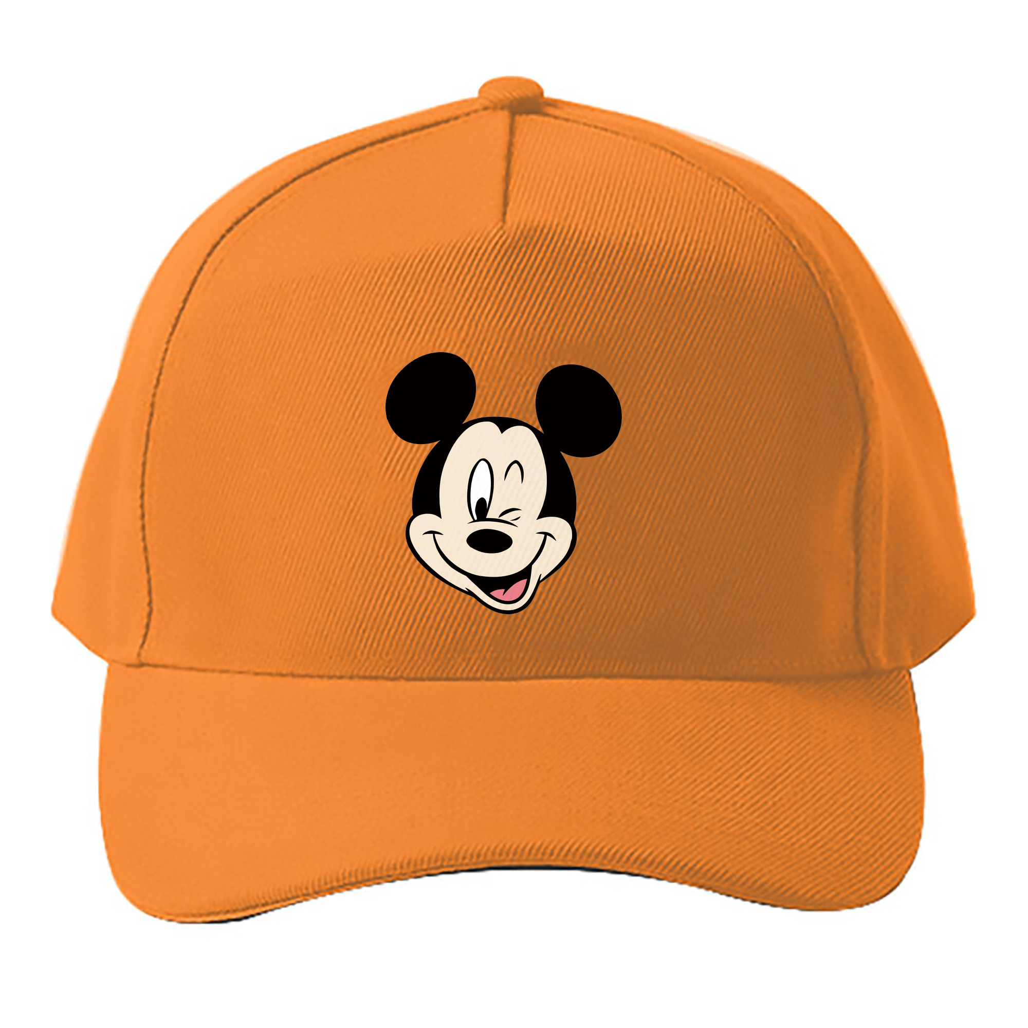 （画像用） ミッキーマウス Mickey Mouse ベースボールキャップ 綿100％ 男女兼用 帽子 スポーツ