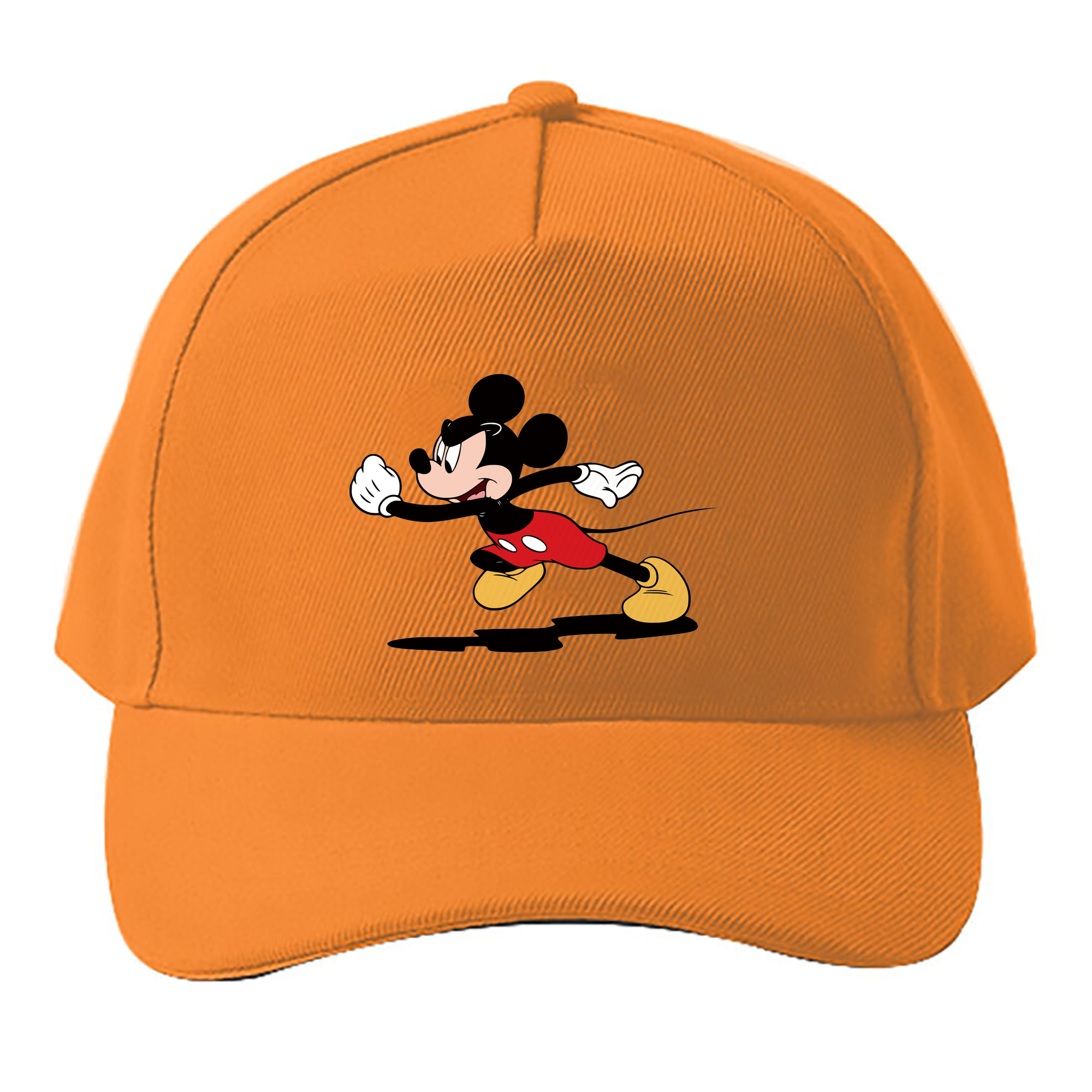 （画像用） ミッキーマウス Mickey Mouse ベースボールキャップ 綿100％ 男女兼用 帽子 スポーツ