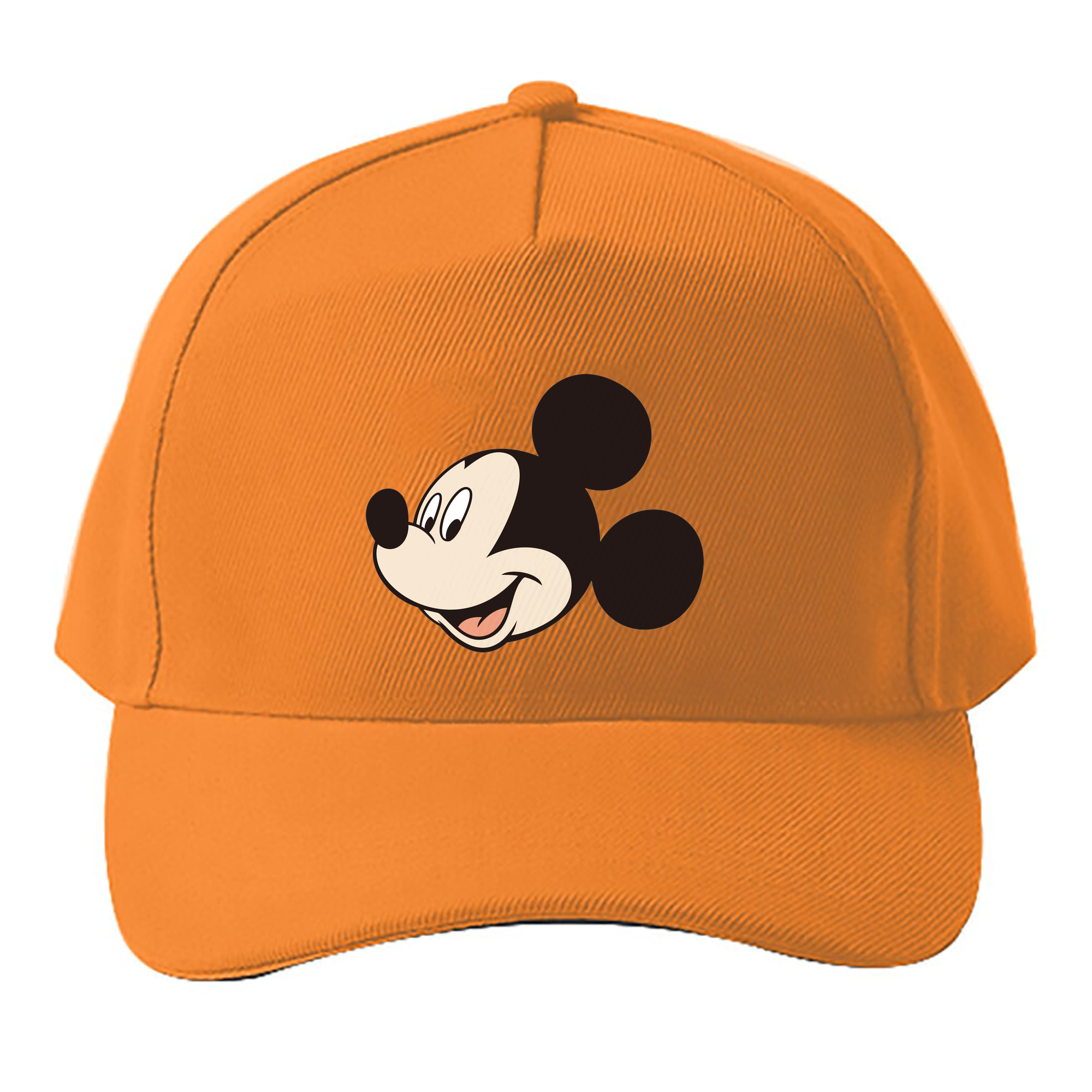 （画像用） ミッキーマウス Mickey Mouse ベースボールキャップ 綿100％ 男女兼用 帽子 スポーツ