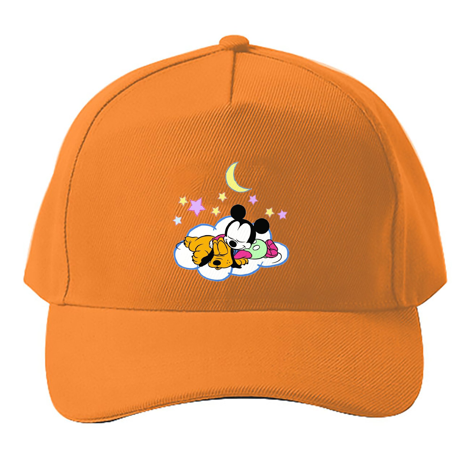 （画像用） ミッキーマウス Mickey Mouse ベースボールキャップ 綿100％ 男女兼用 帽子 スポーツ