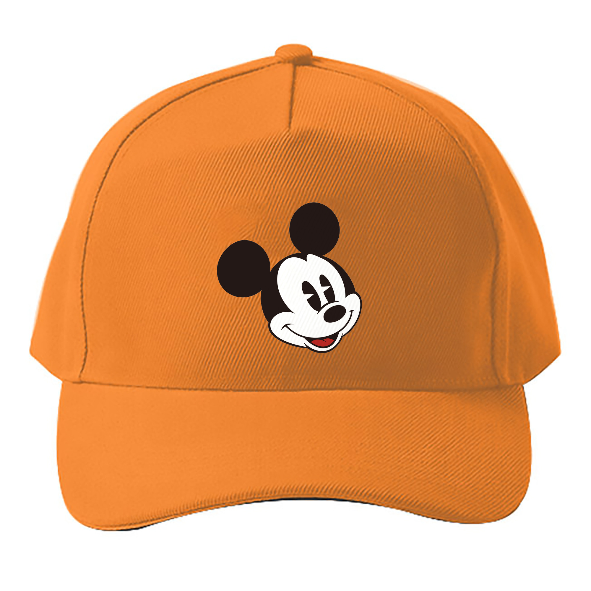（画像用） ミッキーマウス Mickey Mouse ベースボールキャップ 綿100％ 男女兼用 帽子 スポーツ