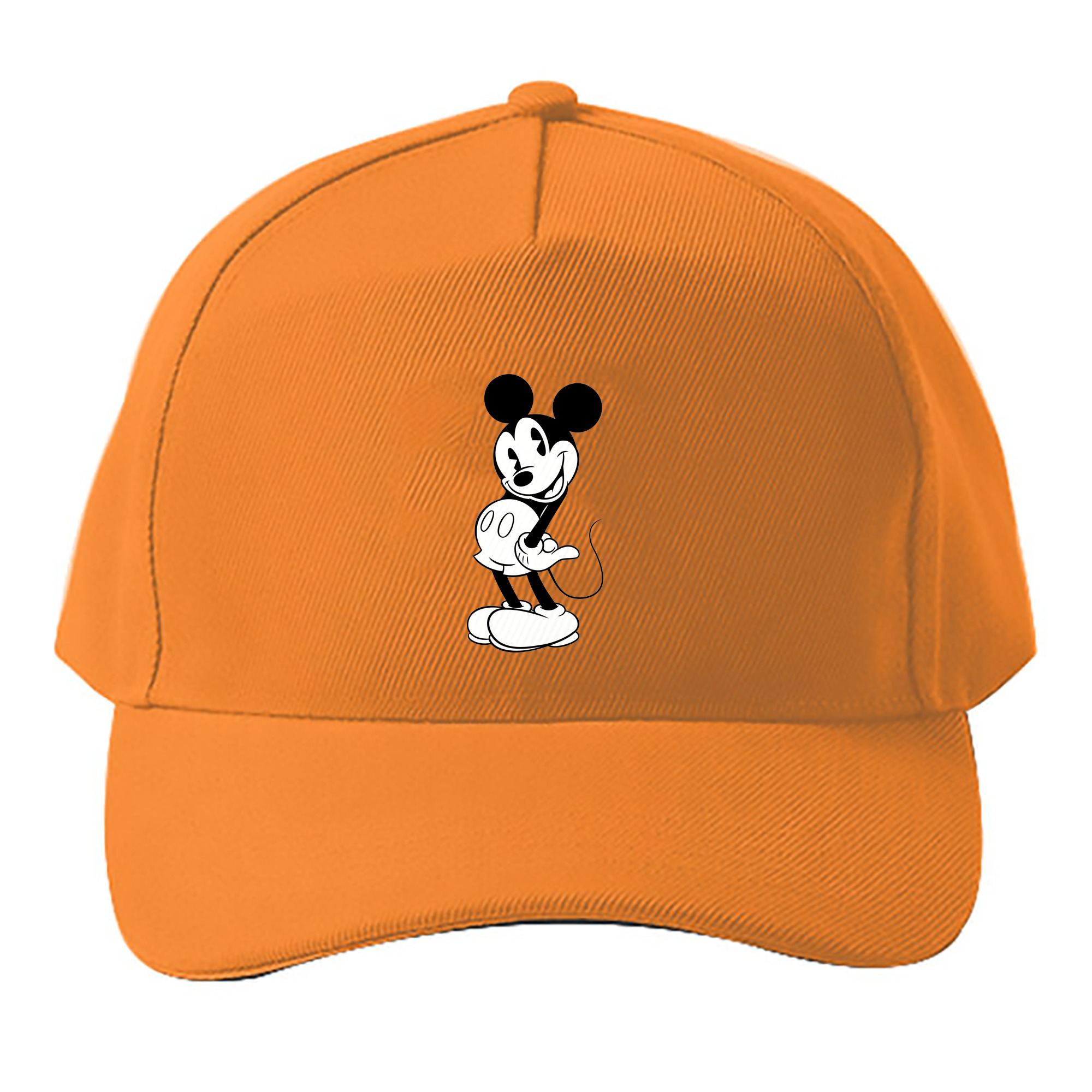 （画像用） ミッキーマウス Mickey Mouse ベースボールキャップ 綿100％ 男女兼用 帽子 スポーツ