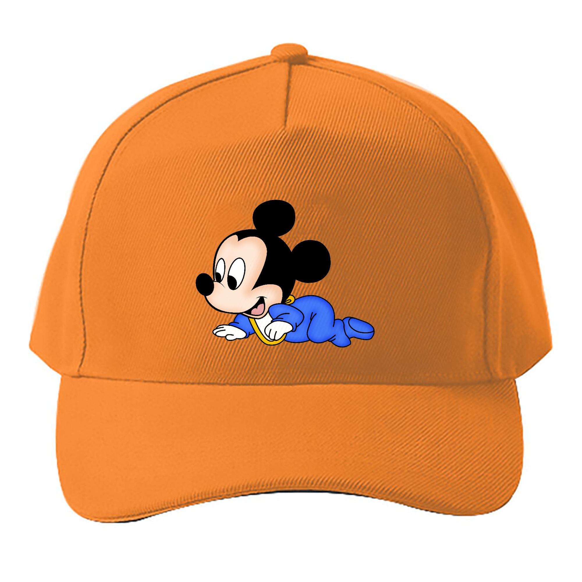 （画像用） ミッキーマウス Mickey Mouse ベースボールキャップ 綿100％ 男女兼用 帽子 スポーツ