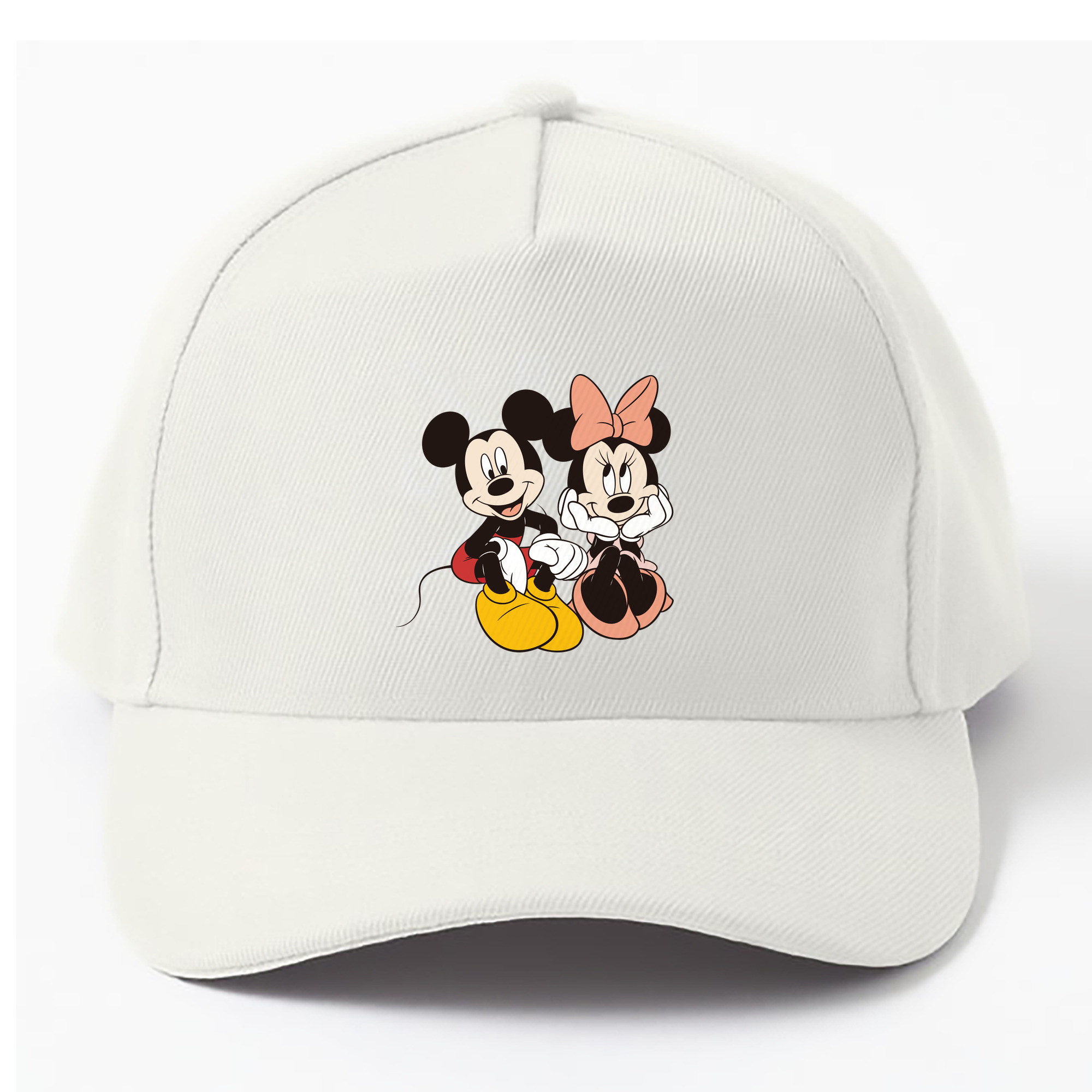 （画像用） ミッキーマウス Mickey Mouse ベースボールキャップ 綿100％ 男女兼用 帽子 スポーツ