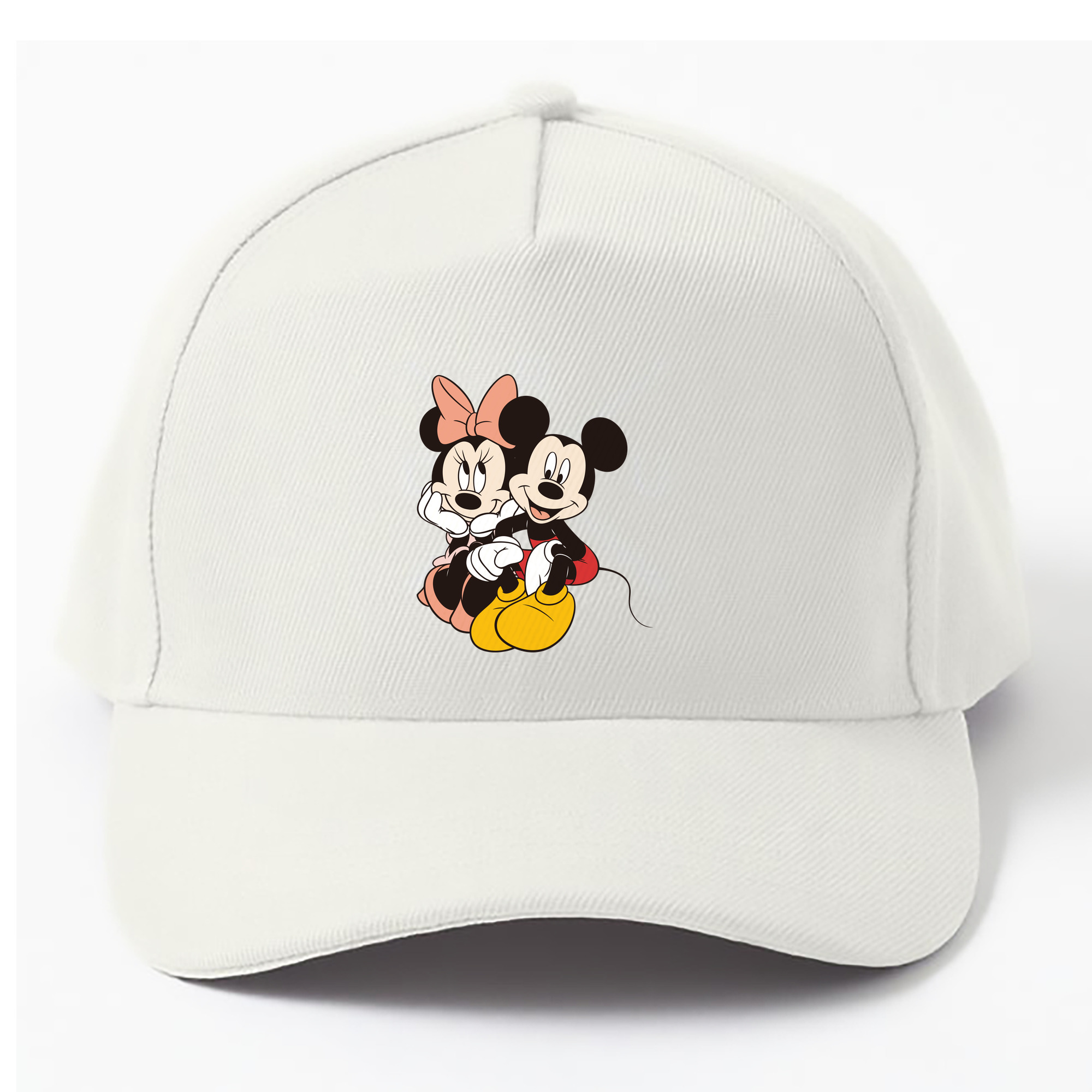 （画像用） ミッキーマウス Mickey Mouse ベースボールキャップ 綿100％ 男女兼用 帽子 スポーツ