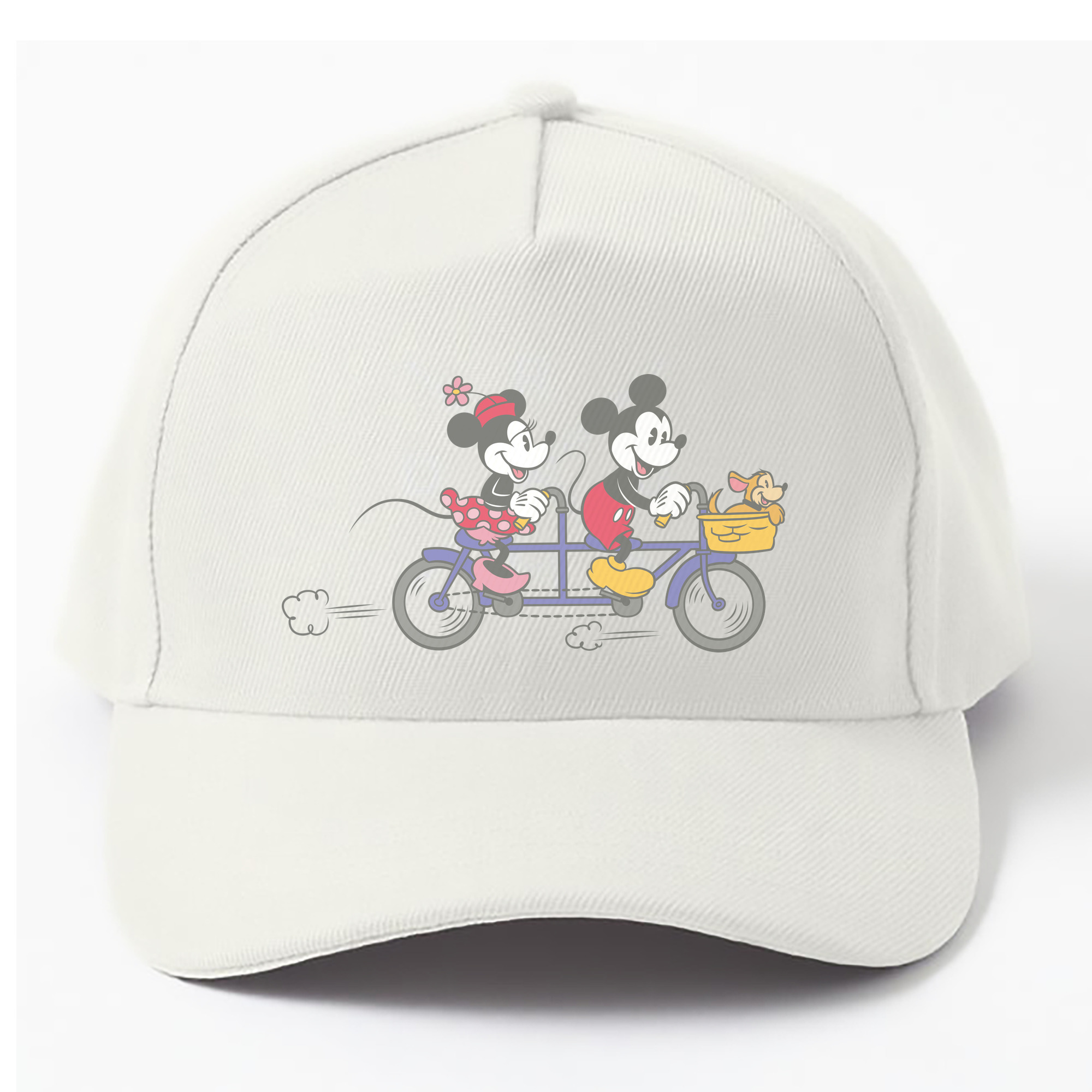 （画像用） ミッキーマウス Mickey Mouse ベースボールキャップ 綿100％ 男女兼用 帽子 スポーツ