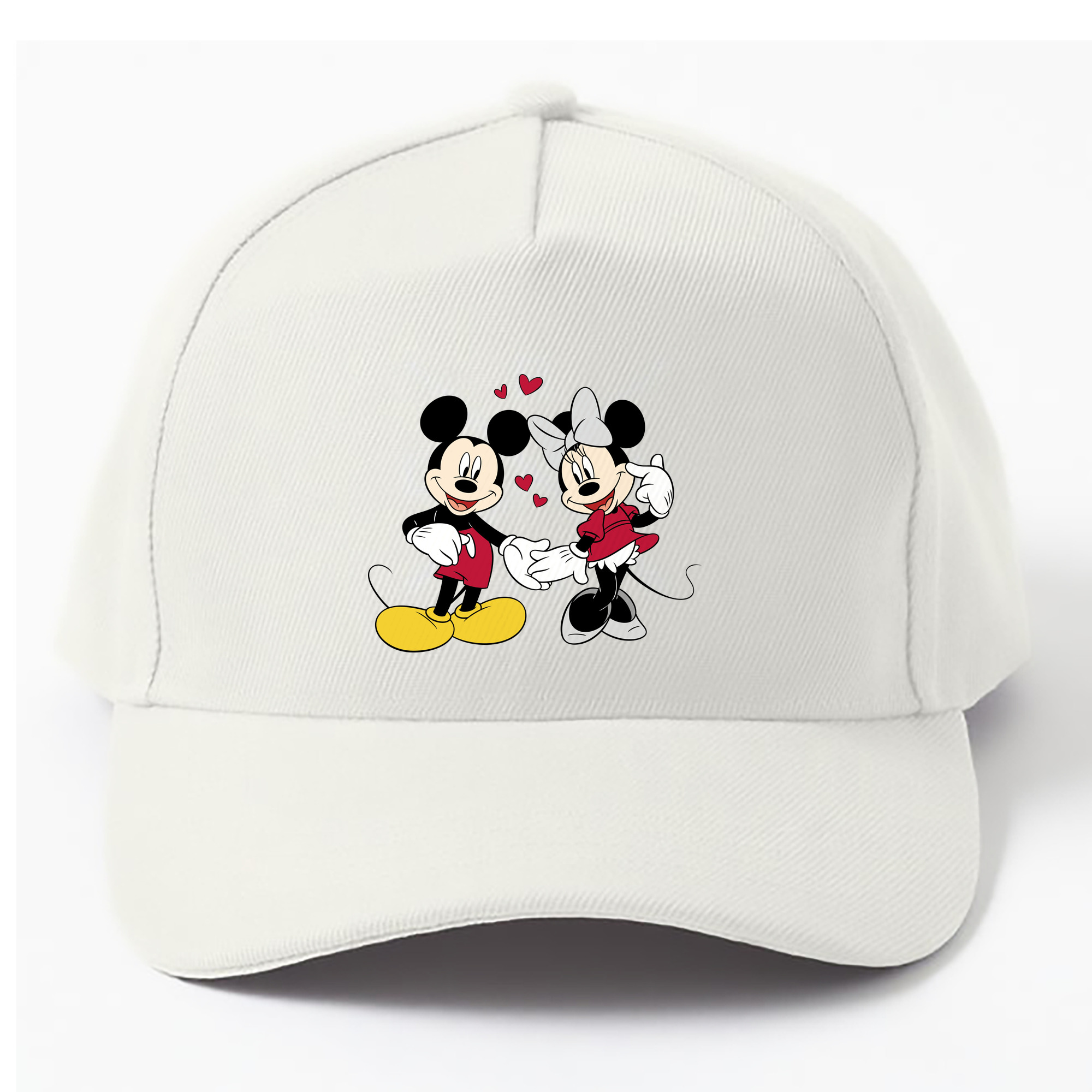（画像用） ミッキーマウス Mickey Mouse ベースボールキャップ 綿100％ 男女兼用 帽子 スポーツ