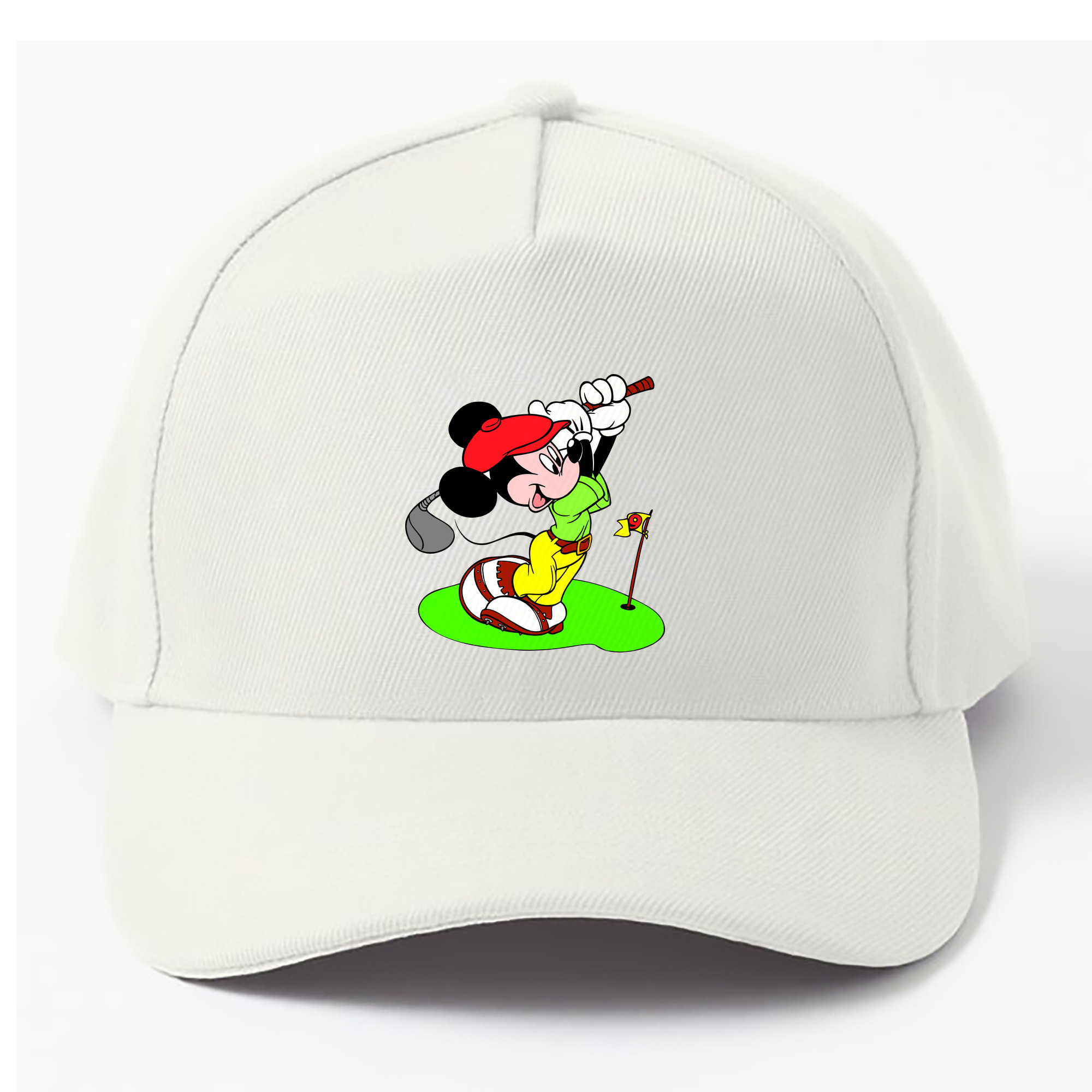 （画像用） ミッキーマウス Mickey Mouse ベースボールキャップ 綿100％ 男女兼用 帽子 スポーツ