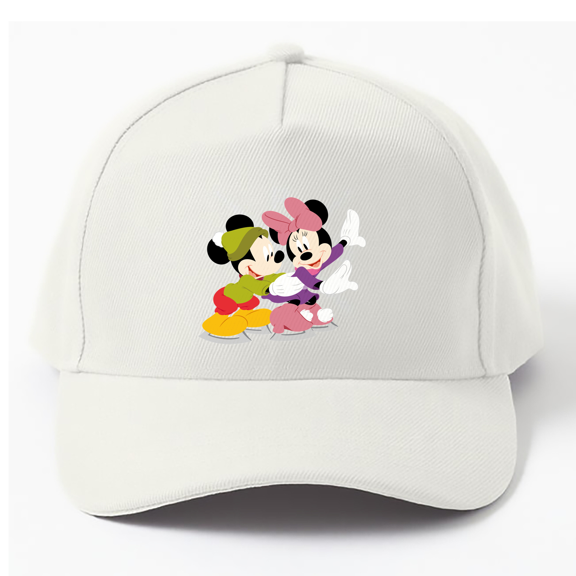 （画像用） ミッキーマウス Mickey Mouse ベースボールキャップ 綿100％ 男女兼用 帽子 スポーツ