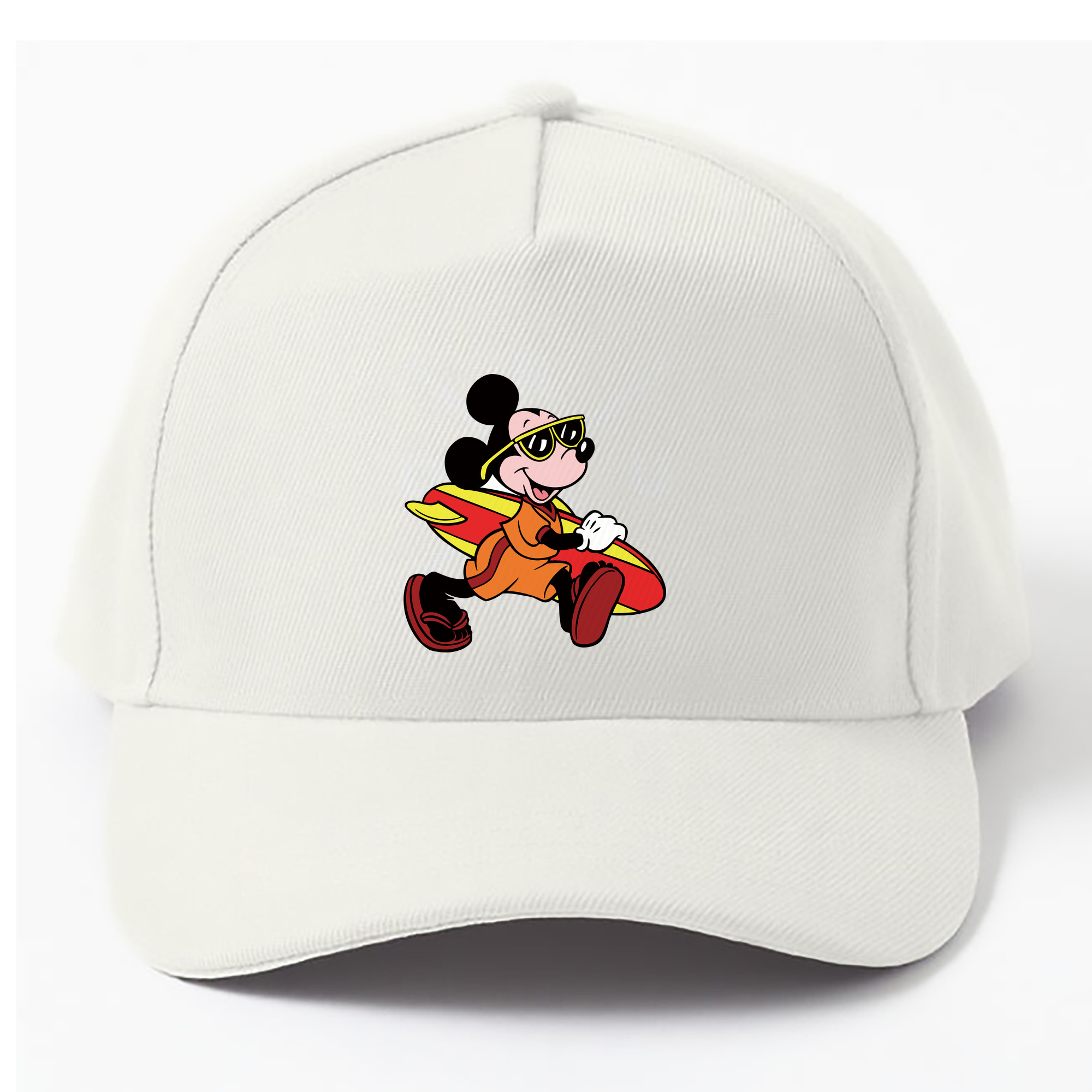 （画像用） ミッキーマウス Mickey Mouse ベースボールキャップ 綿100％ 男女兼用 帽子 スポーツ