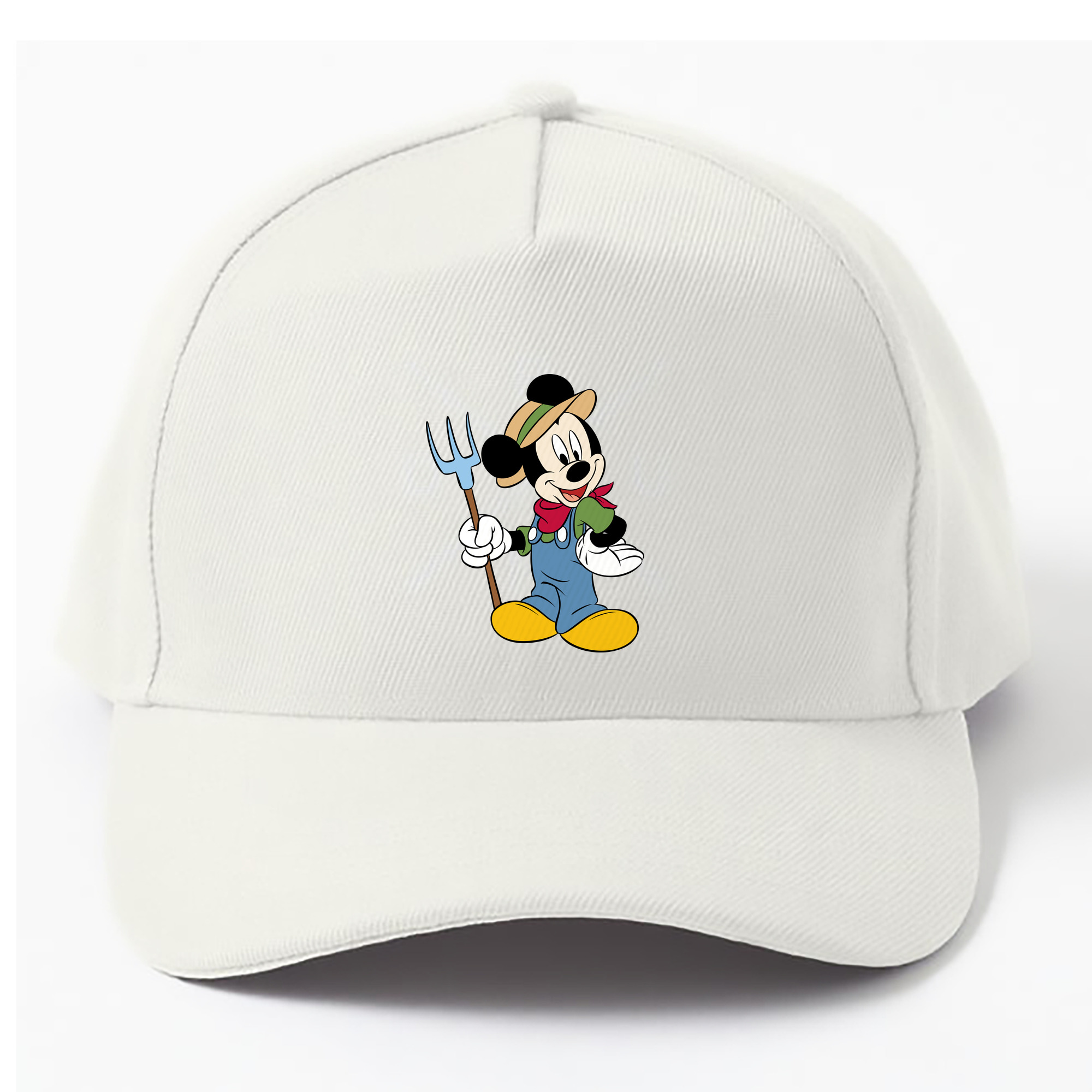 （画像用） ミッキーマウス Mickey Mouse ベースボールキャップ 綿100％ 男女兼用 帽子 スポーツ
