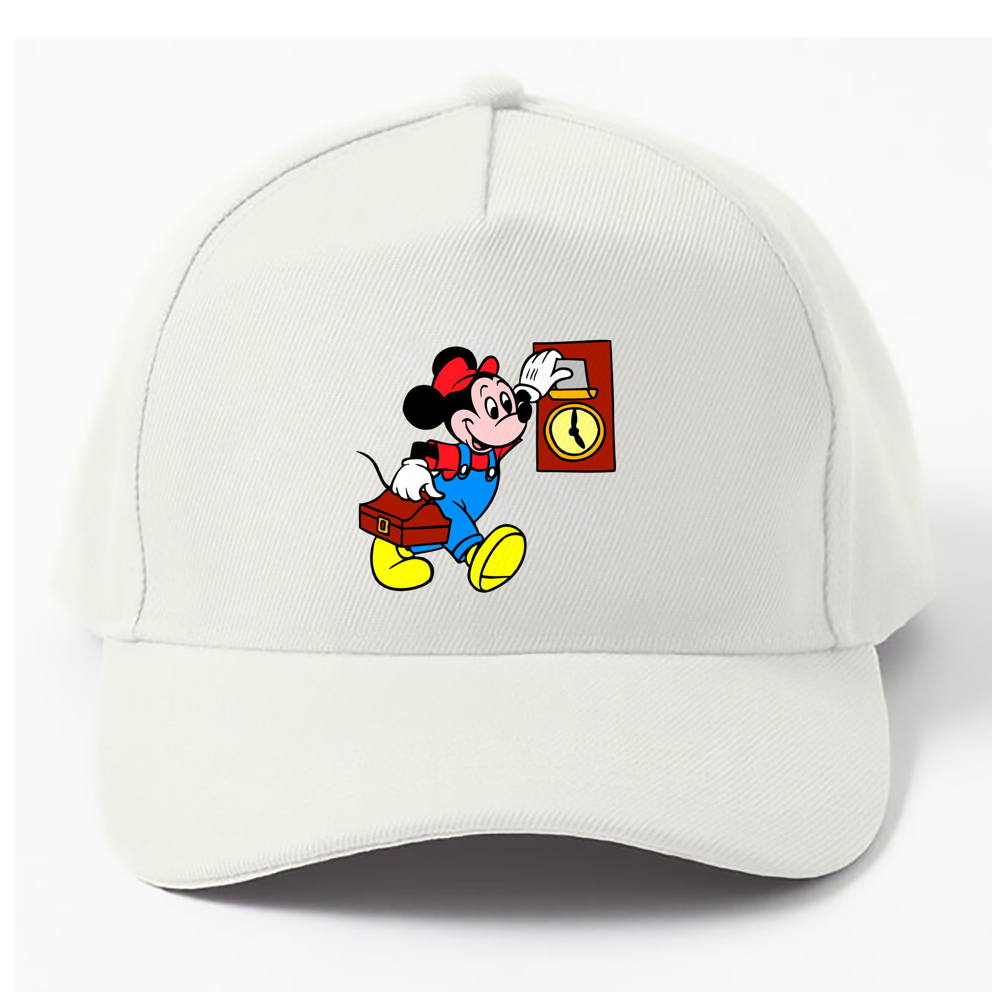 （画像用） ミッキーマウス Mickey Mouse ベースボールキャップ 綿100％ 男女兼用 帽子 スポーツ