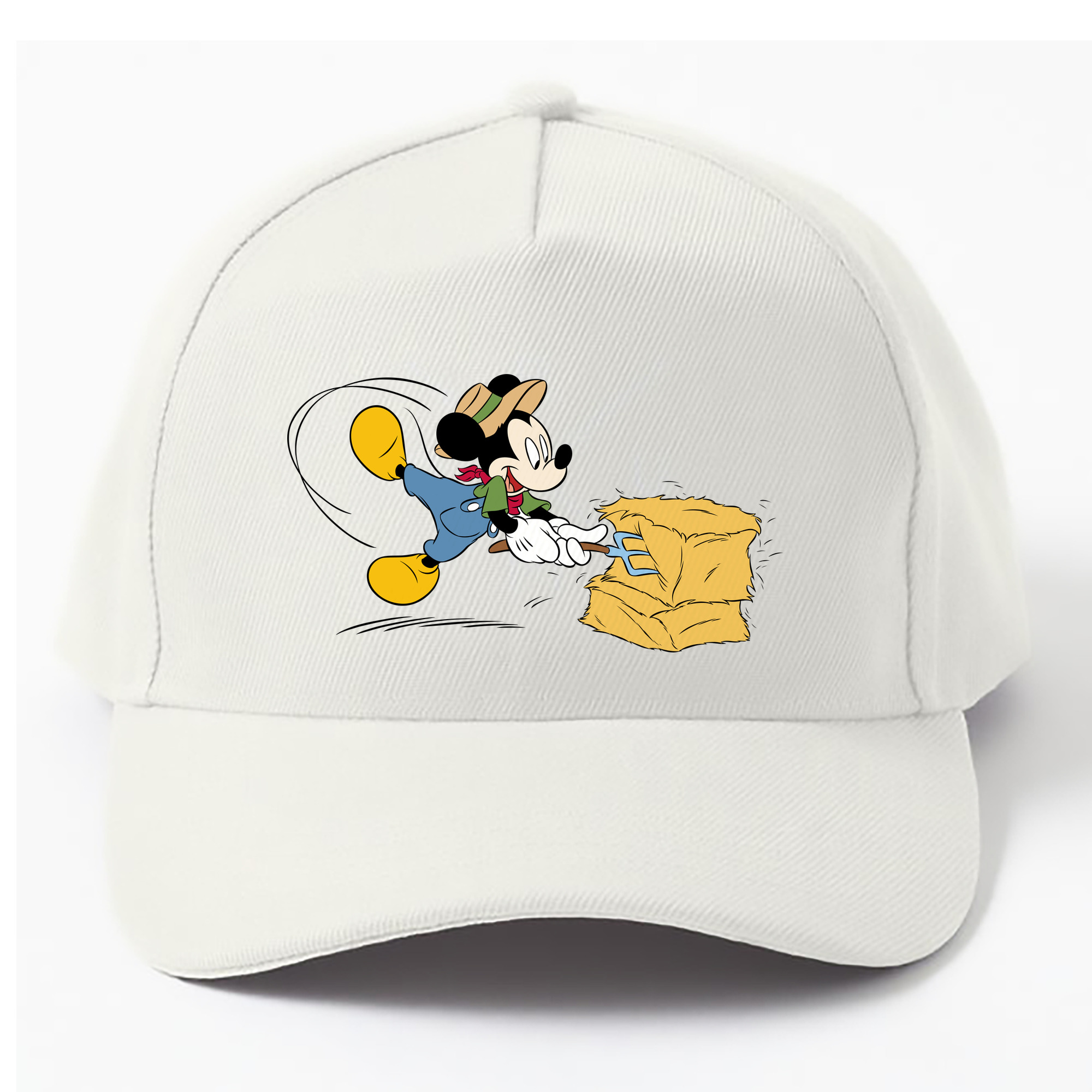 （画像用） ミッキーマウス Mickey Mouse ベースボールキャップ 綿100％ 男女兼用 帽子 スポーツ