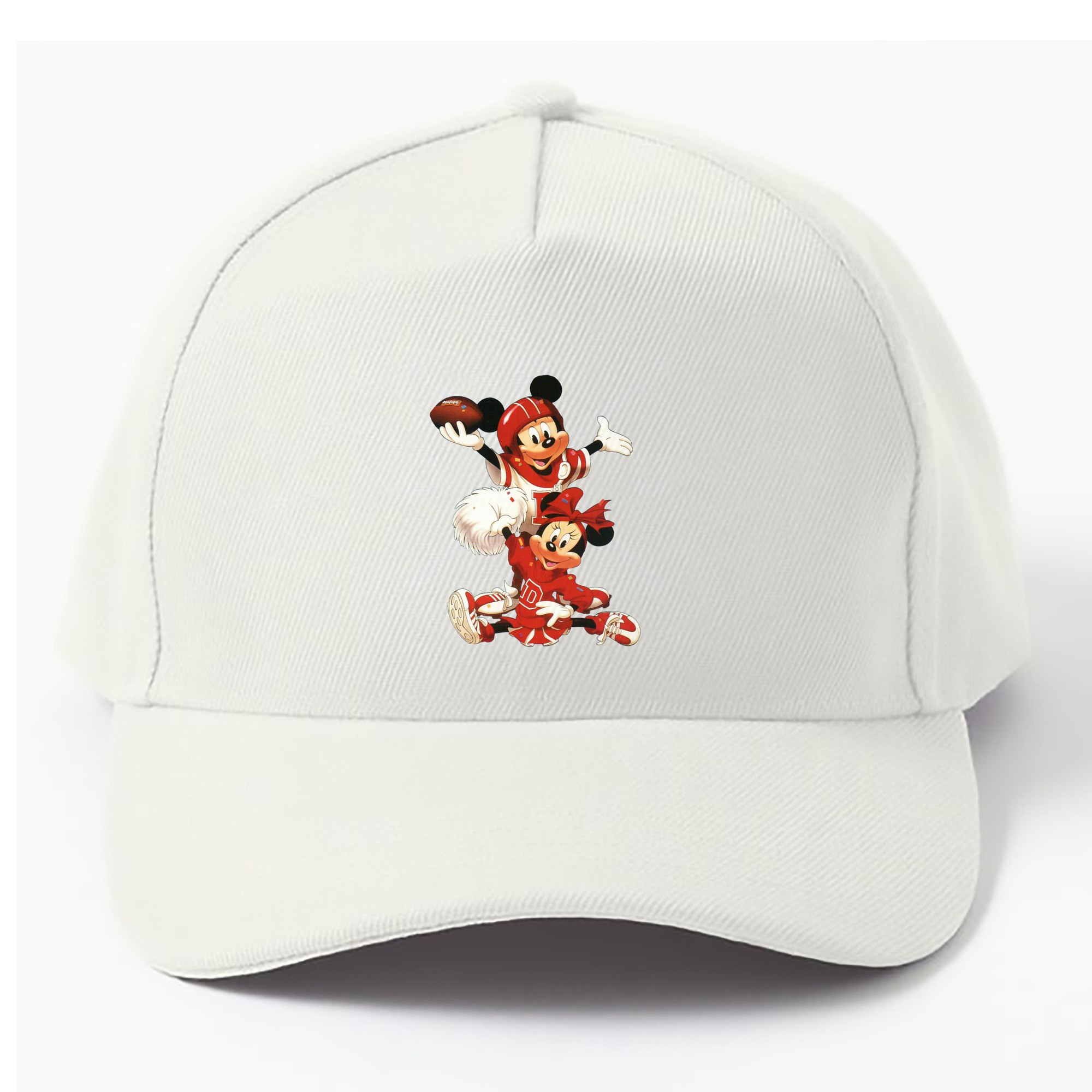 （画像用） ミッキーマウス Mickey Mouse ベースボールキャップ 綿100％ 男女兼用 帽子 スポーツ