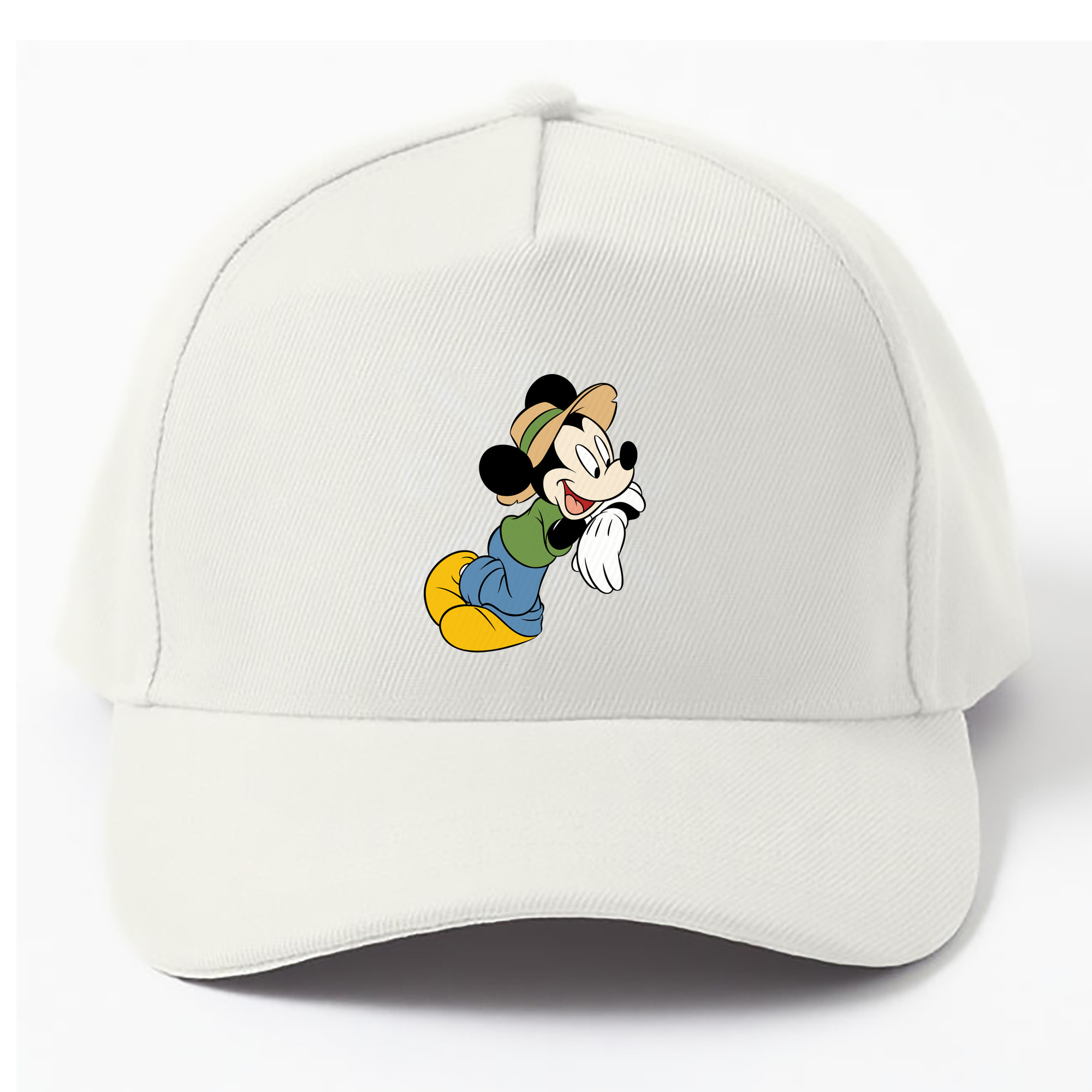 （画像用） ミッキーマウス Mickey Mouse ベースボールキャップ 綿100％ 男女兼用 帽子 スポーツ