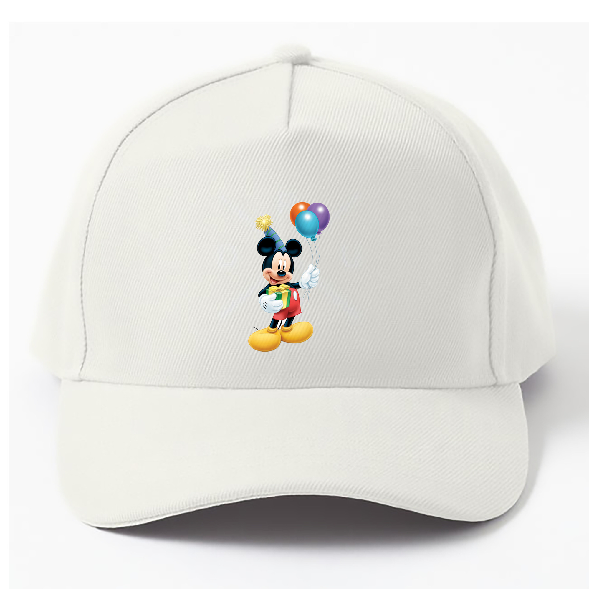 （画像用） ミッキーマウス Mickey Mouse ベースボールキャップ 綿100％ 男女兼用 帽子 スポーツ