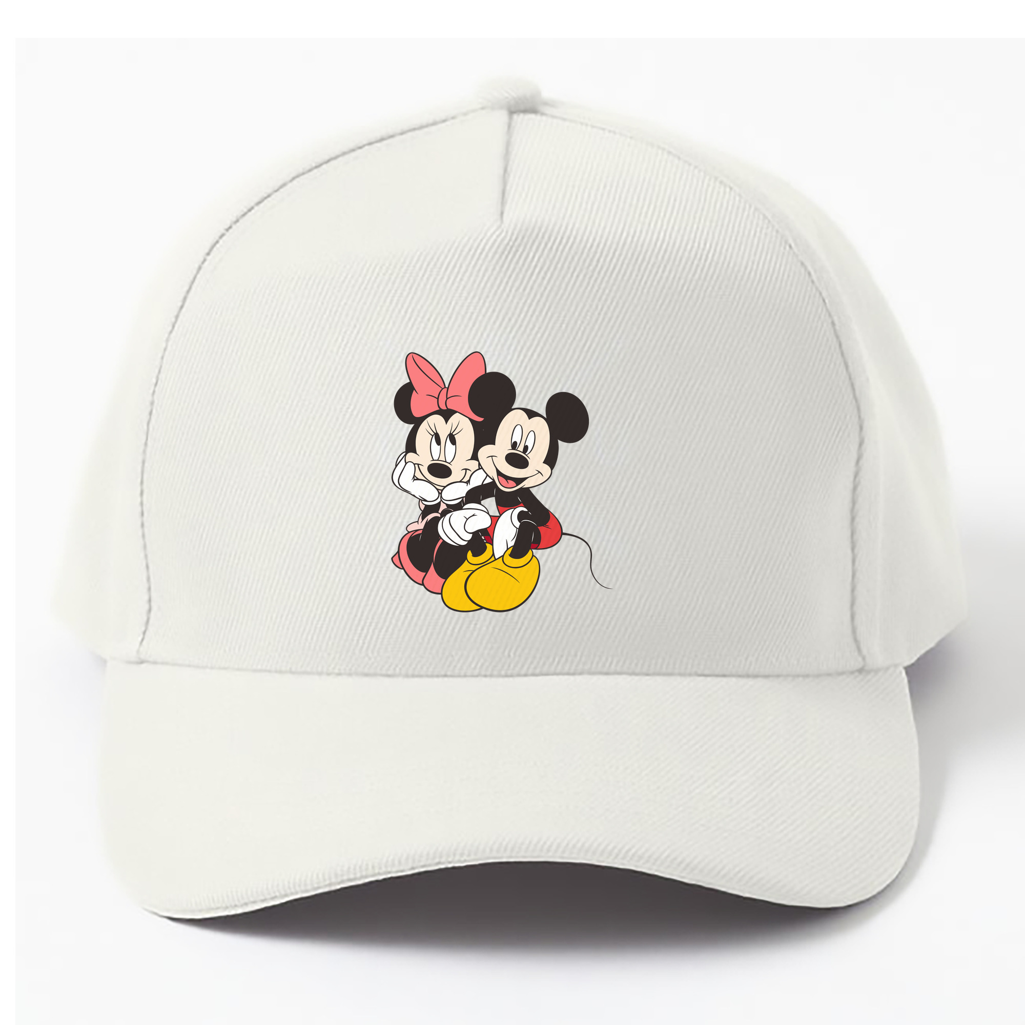 （画像用） ミッキーマウス Mickey Mouse ベースボールキャップ 綿100％ 男女兼用 帽子 スポーツ