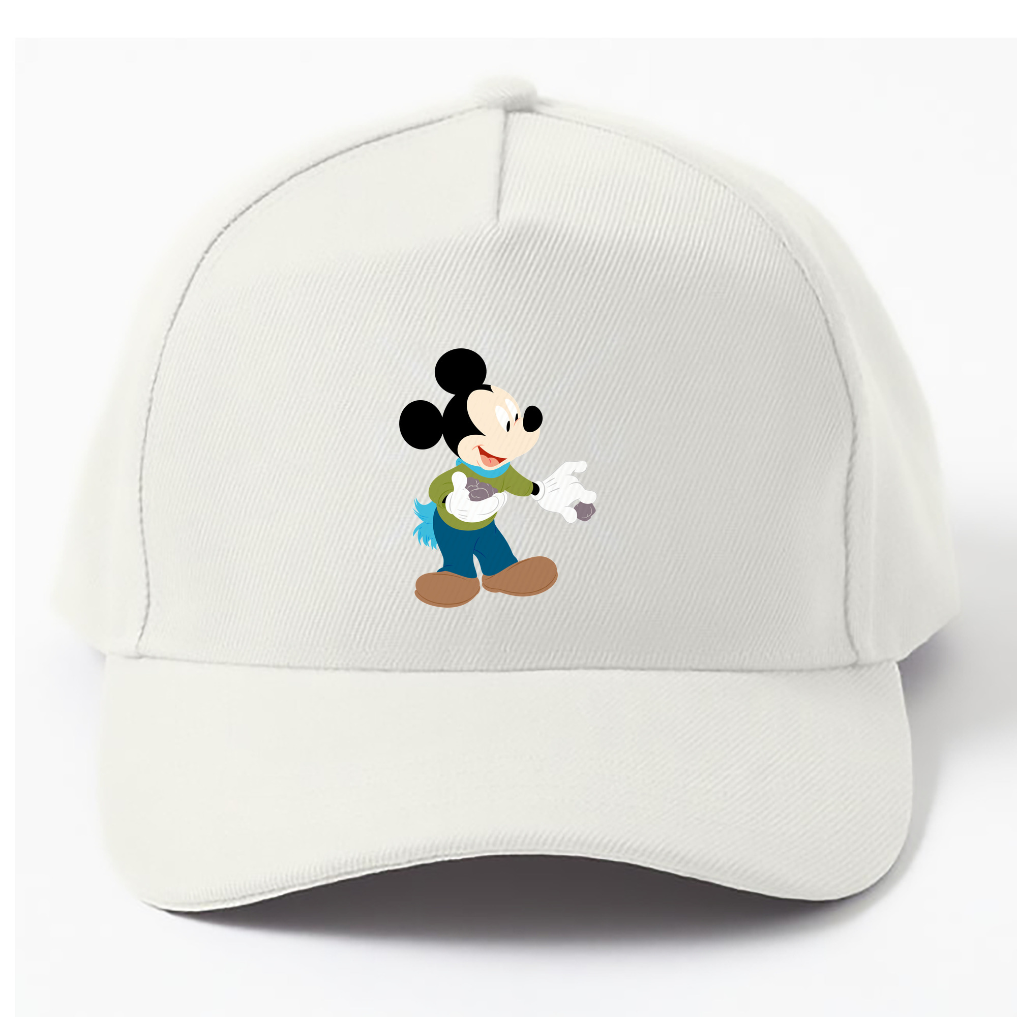 （画像用） ミッキーマウス Mickey Mouse ベースボールキャップ 綿100％ 男女兼用 帽子 スポーツ