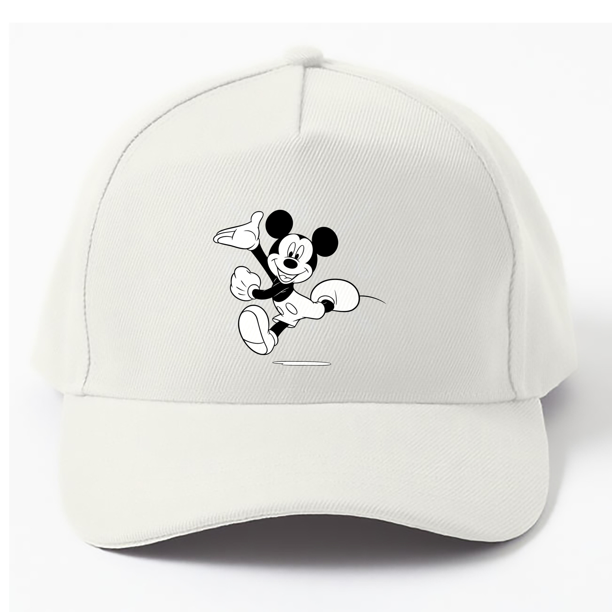 （画像用） ミッキーマウス Mickey Mouse ベースボールキャップ 綿100％ 男女兼用 帽子 スポーツ