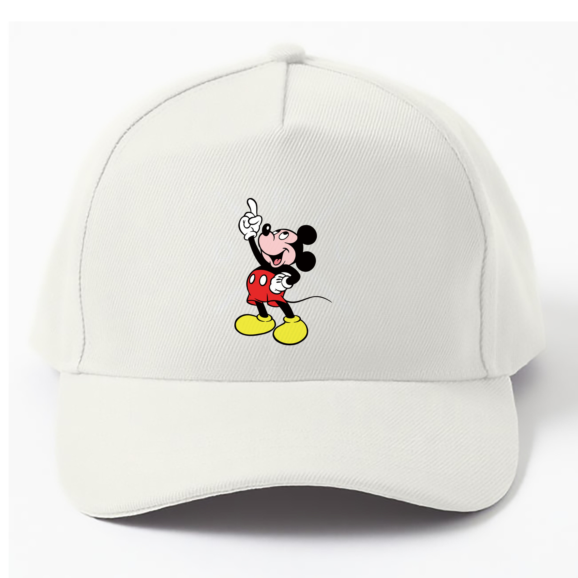 （画像用） ミッキーマウス Mickey Mouse ベースボールキャップ 綿100％ 男女兼用 帽子 スポーツ