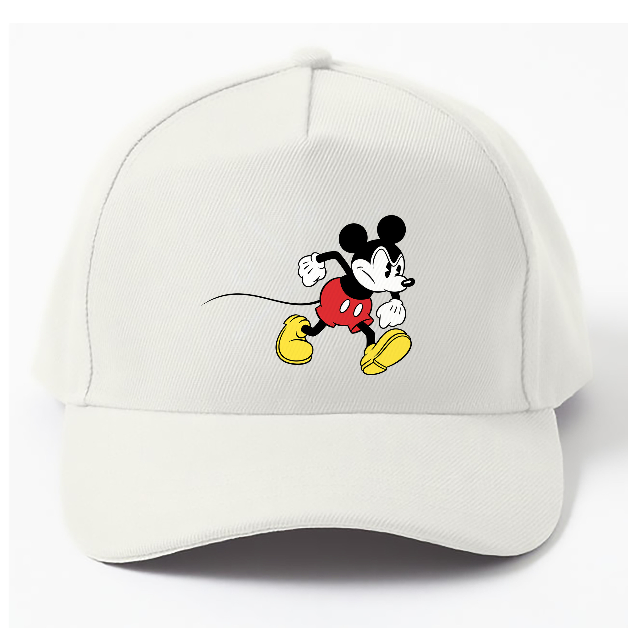 （画像用） ミッキーマウス Mickey Mouse ベースボールキャップ 綿100％ 男女兼用 帽子 スポーツ