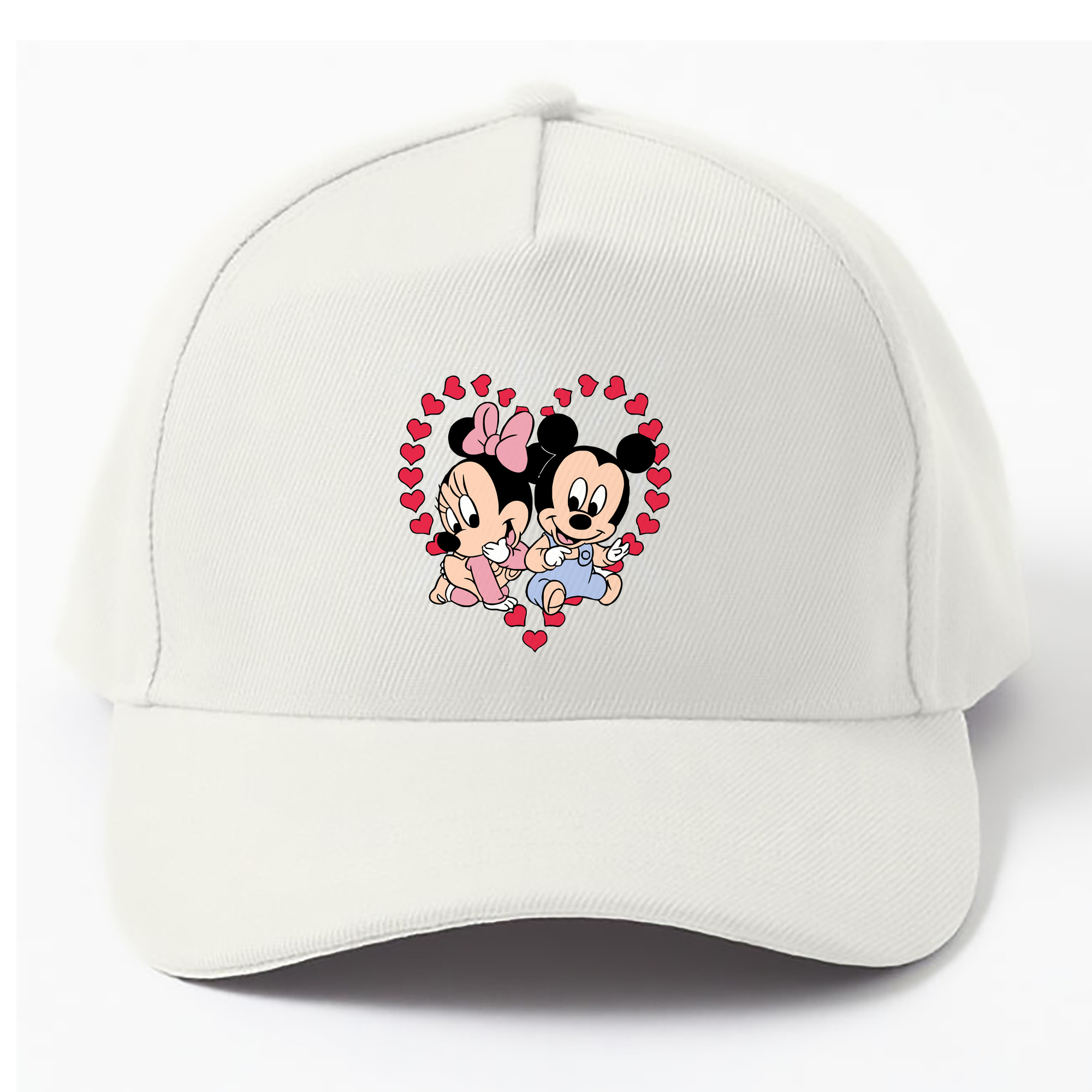 （画像用） ミッキーマウス Mickey Mouse ベースボールキャップ 綿100％ 男女兼用 帽子 スポーツ