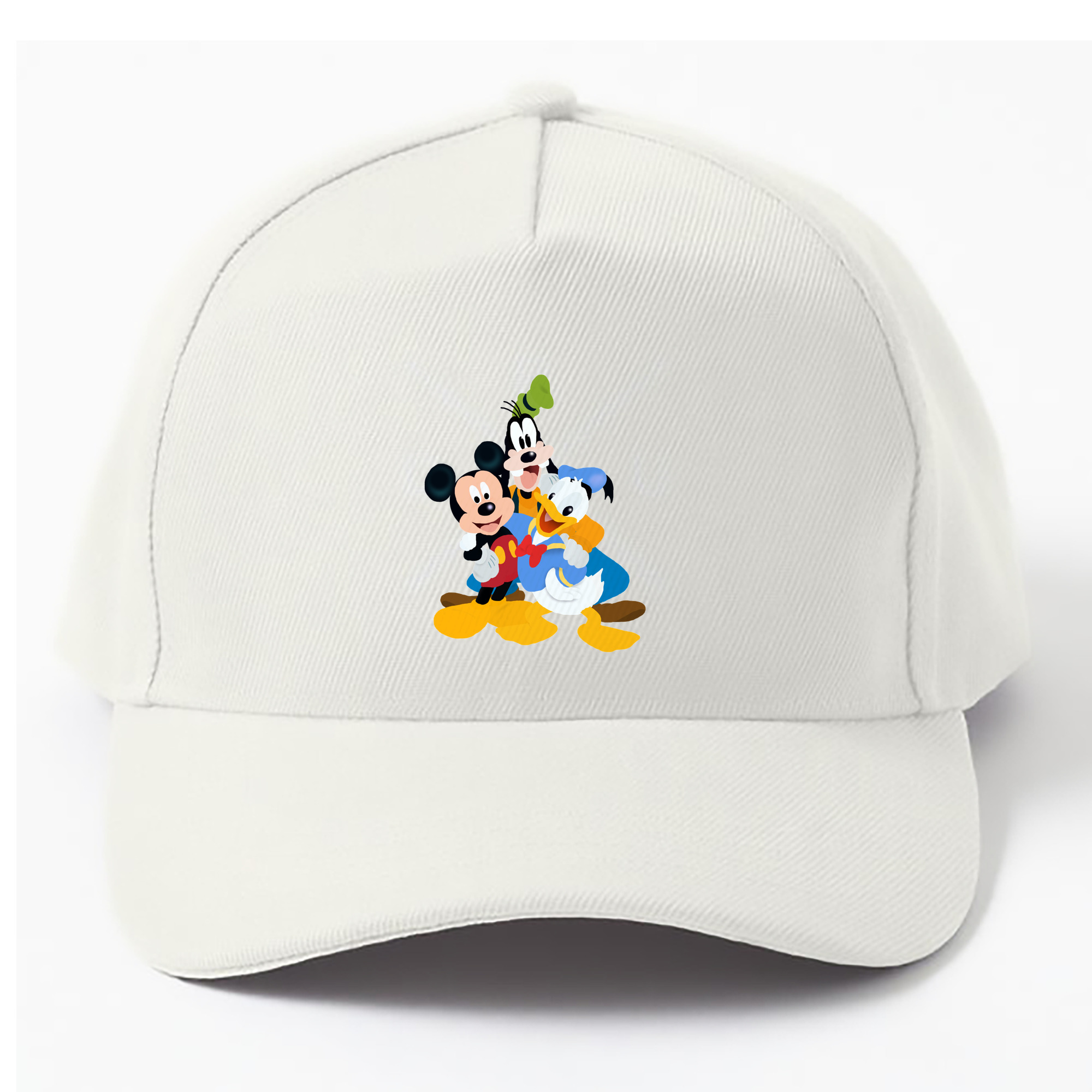 （画像用） ミッキーマウス Mickey Mouse ベースボールキャップ 綿100％ 男女兼用 帽子 スポーツ