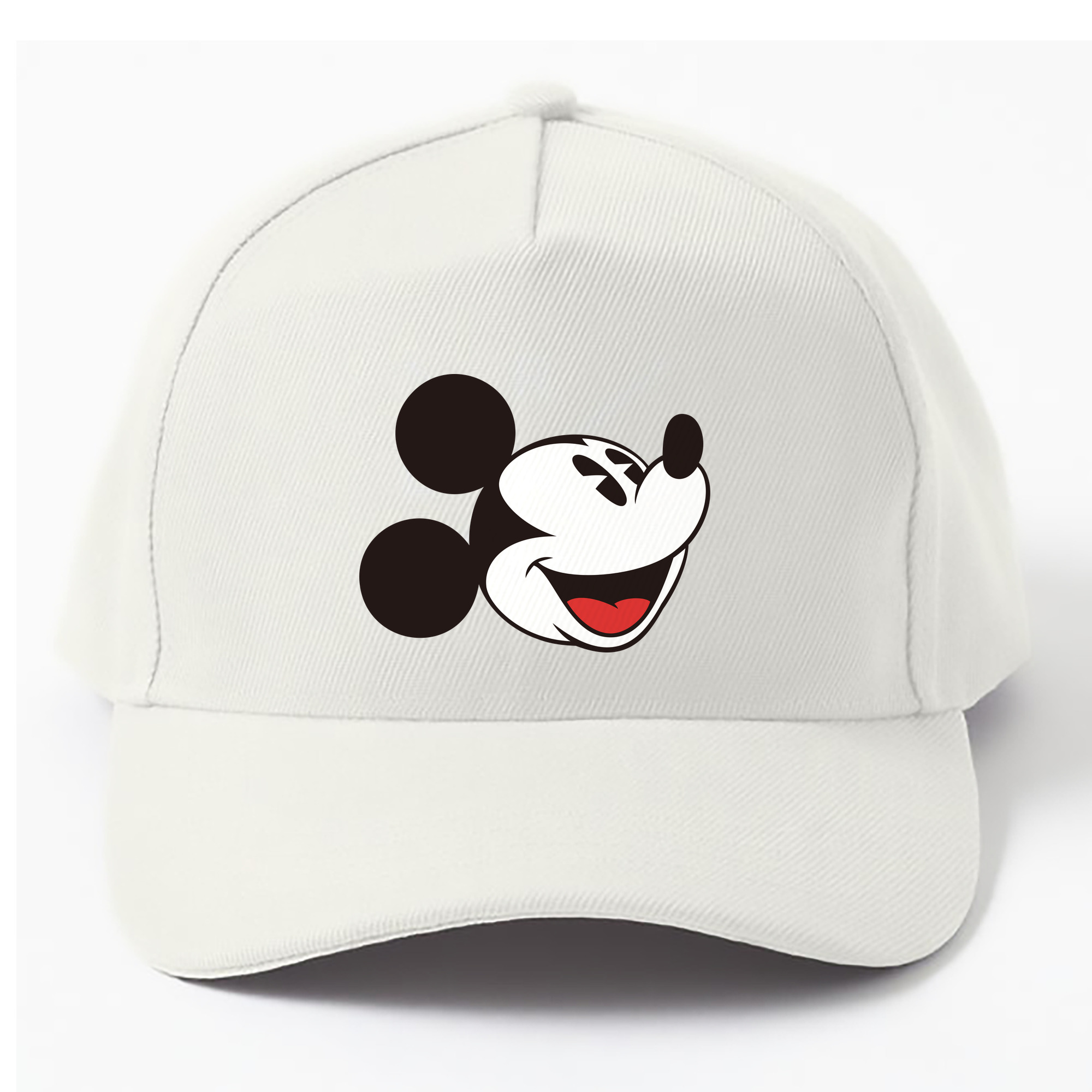 （画像用） ミッキーマウス Mickey Mouse ベースボールキャップ 綿100％ 男女兼用 帽子 スポーツ