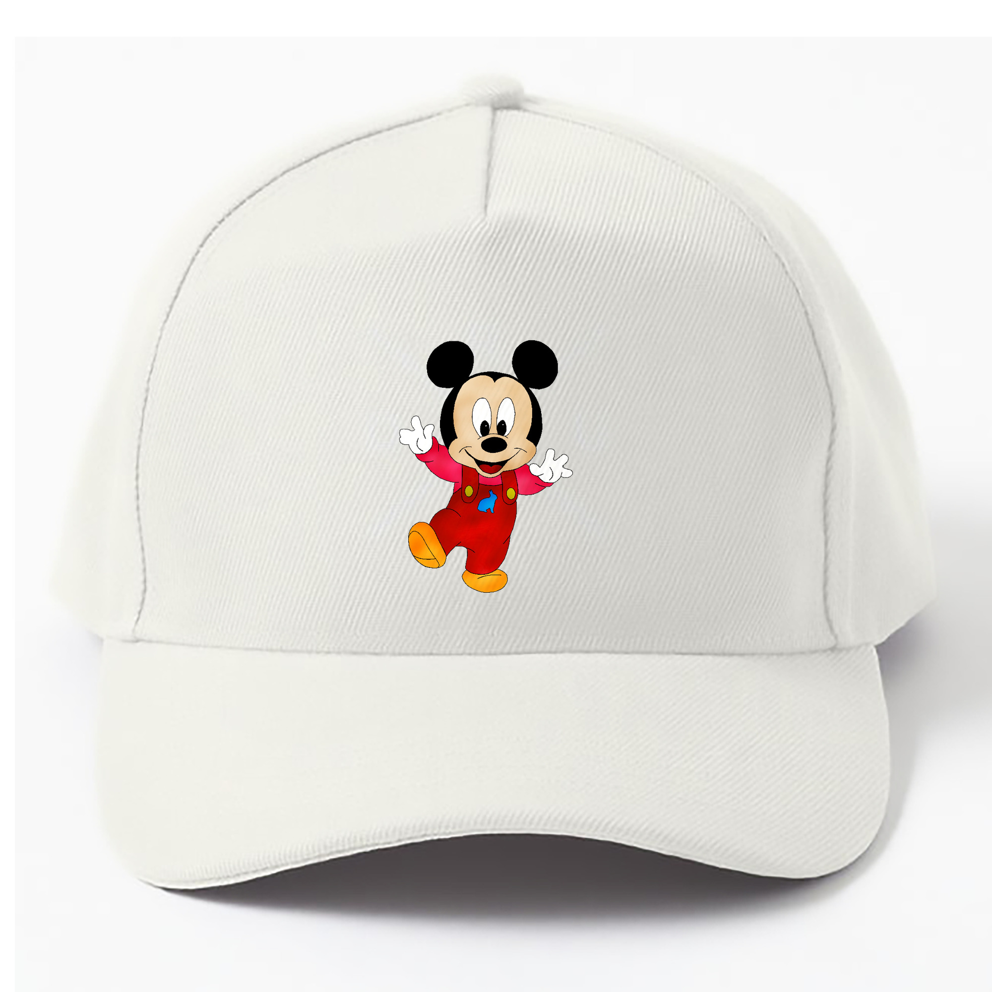 （画像用） ミッキーマウス Mickey Mouse ベースボールキャップ 綿100％ 男女兼用 帽子 スポーツ
