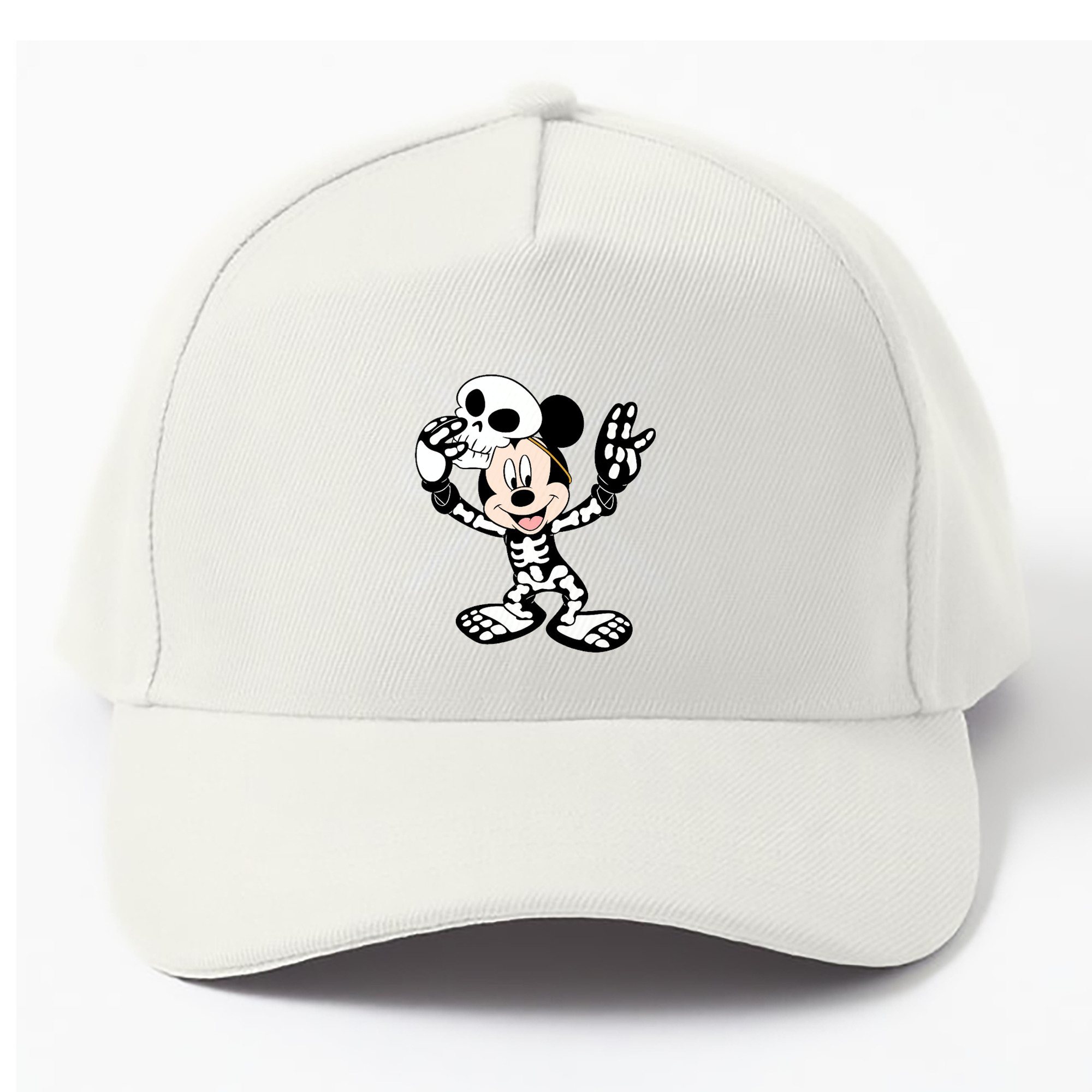 （画像用） ミッキーマウス Mickey Mouse ベースボールキャップ 綿100％ 男女兼用 帽子 スポーツ