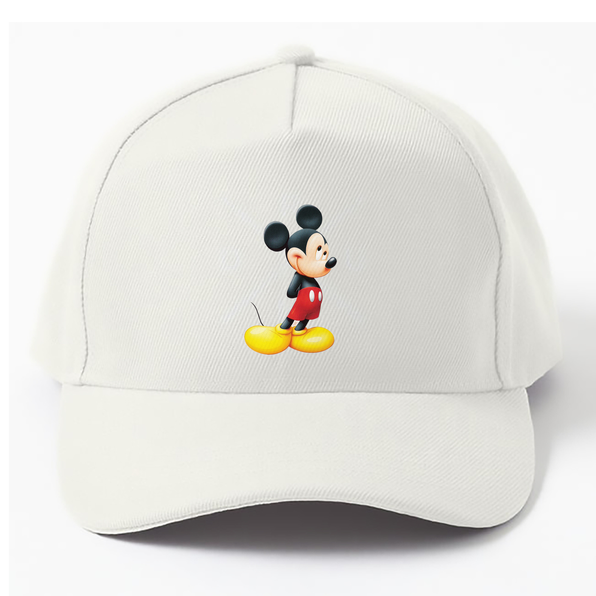 （画像用） ミッキーマウス Mickey Mouse ベースボールキャップ 綿100％ 男女兼用 帽子 スポーツ