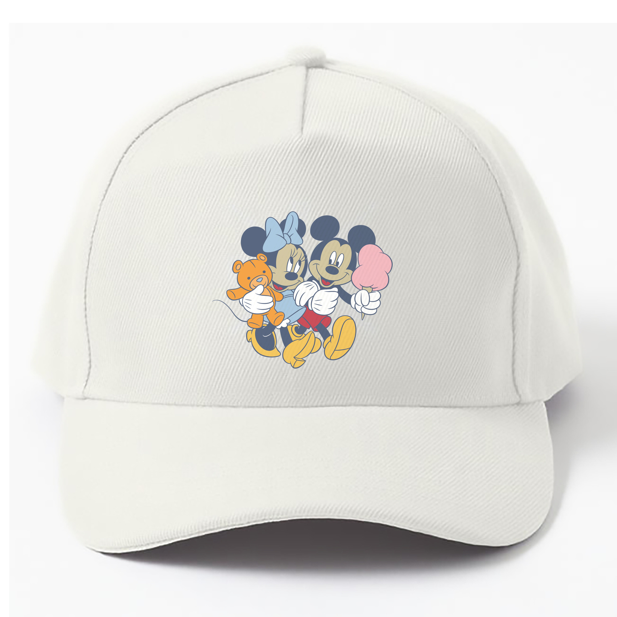 （画像用） ミッキーマウス Mickey Mouse ベースボールキャップ 綿100％ 男女兼用 帽子 スポーツ